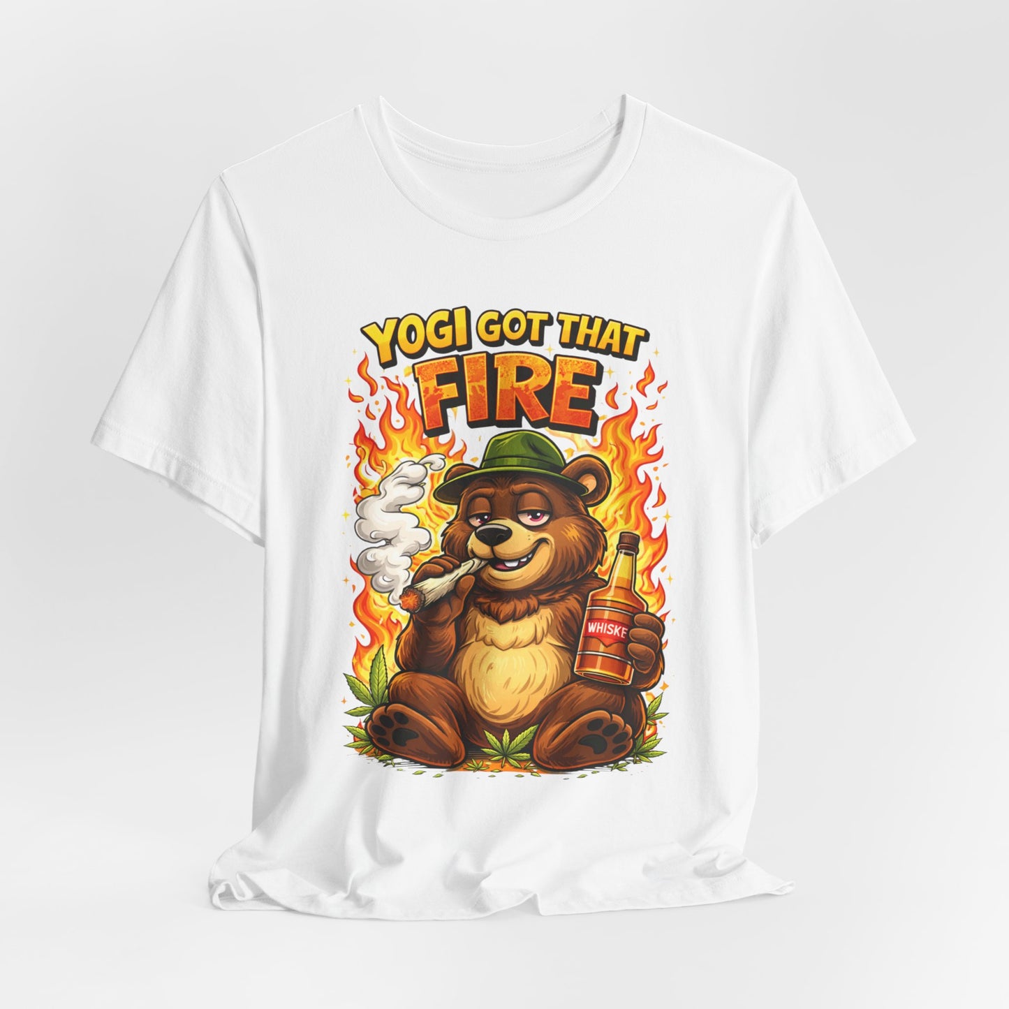 Yogi Got That Fire Bear T-Shirt — Funny Smoky Bear Graphic Tee