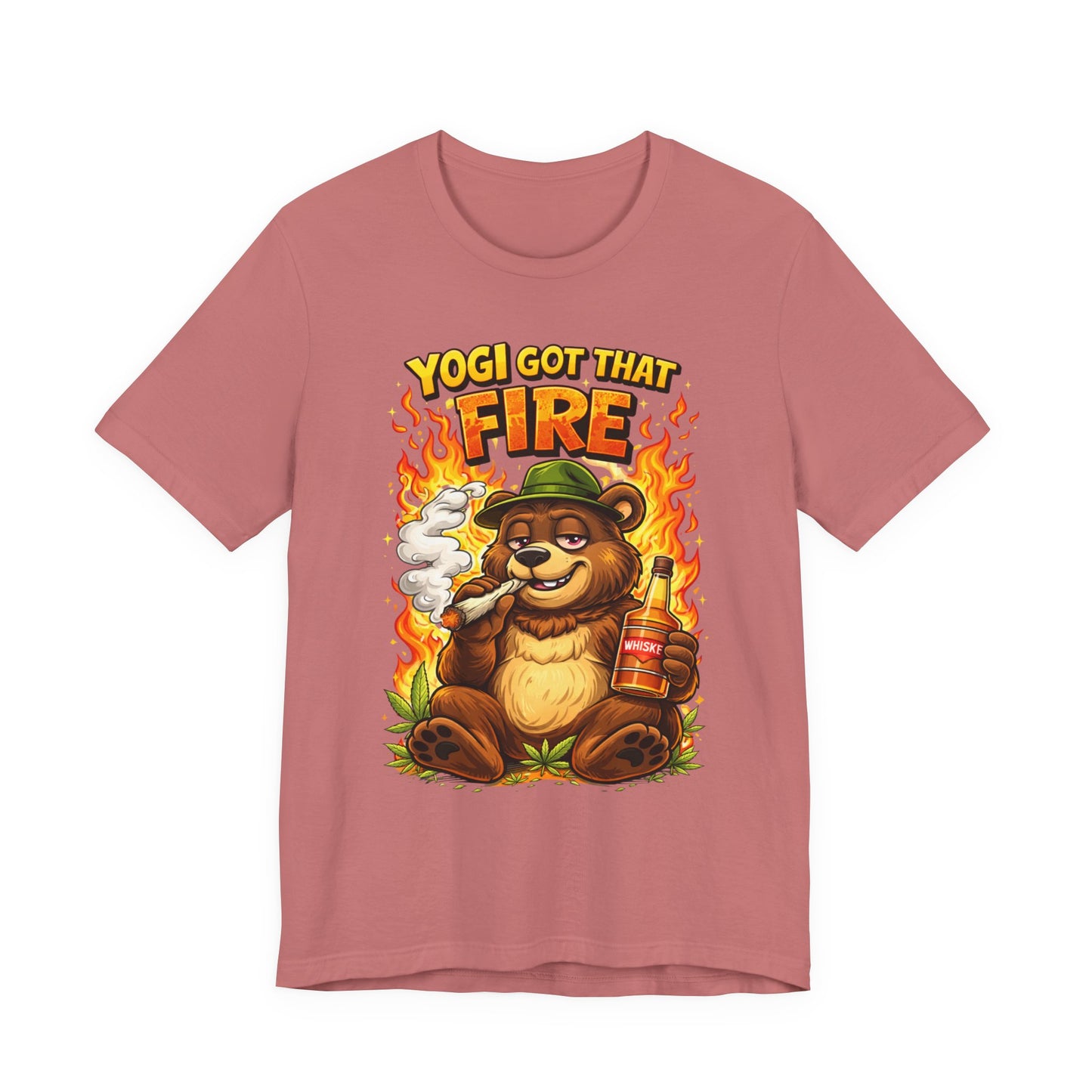 Yogi Got That Fire Bear T-Shirt — Funny Smoky Bear Graphic Tee