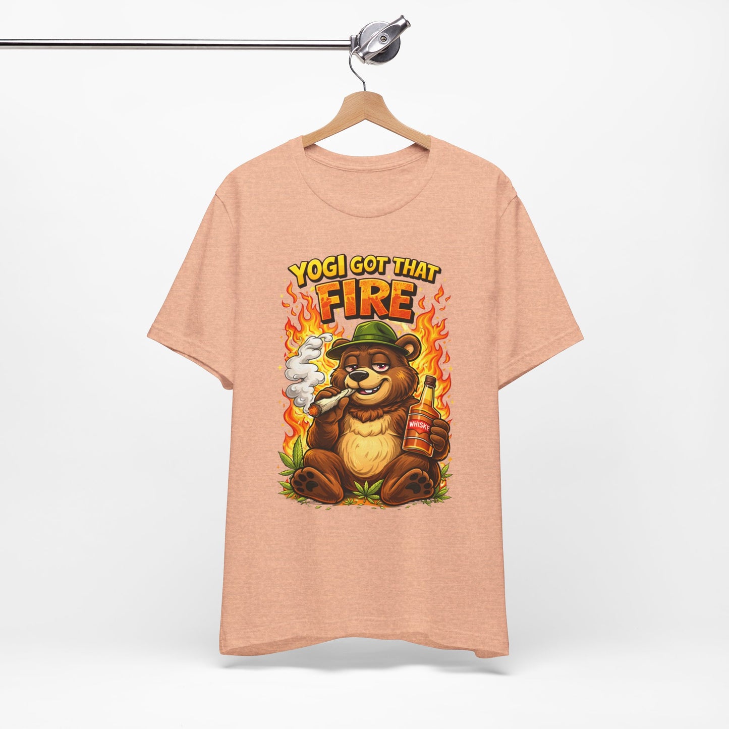 Yogi Got That Fire Bear T-Shirt — Funny Smoky Bear Graphic Tee