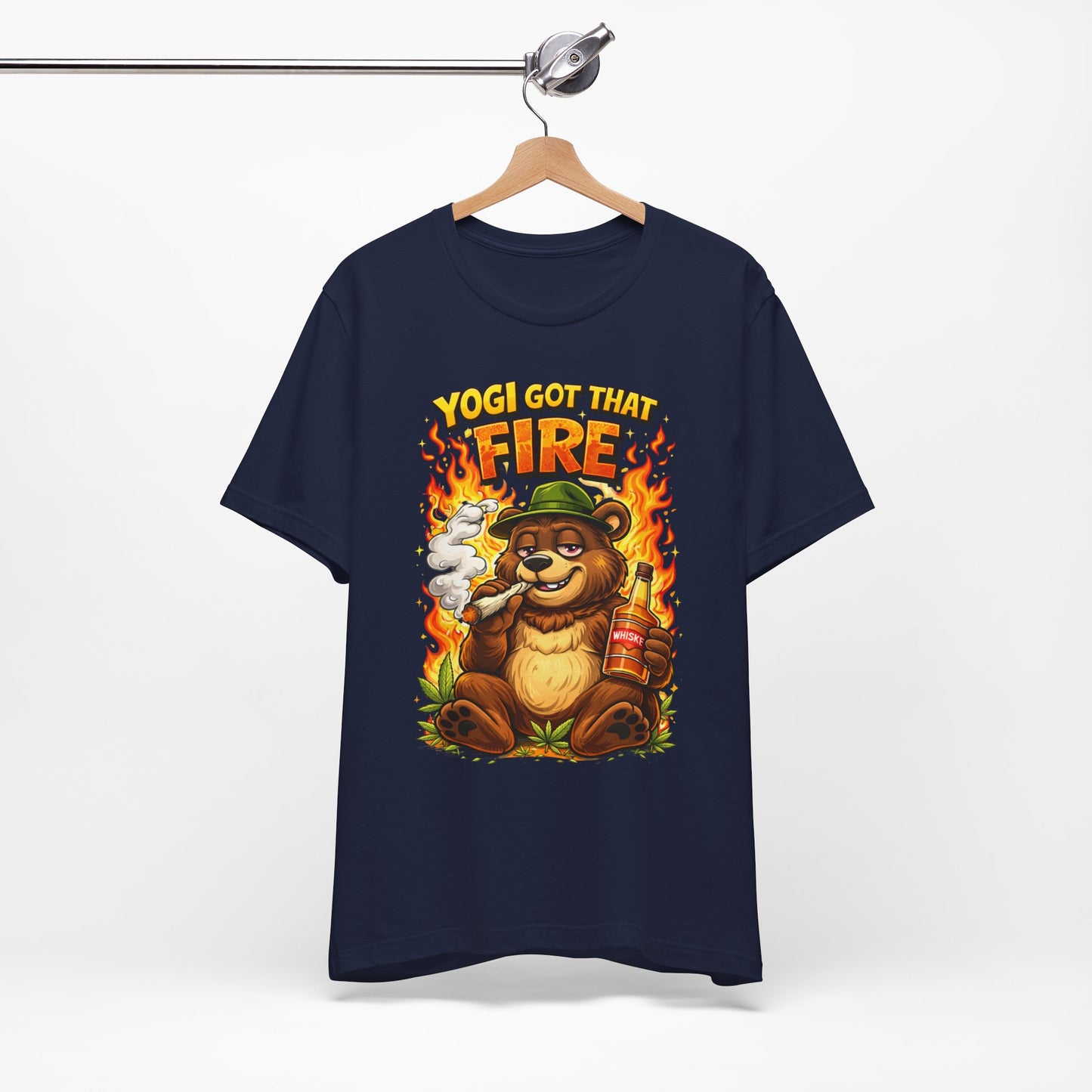 Yogi Got That Fire Bear T-Shirt — Funny Smoky Bear Graphic Tee
