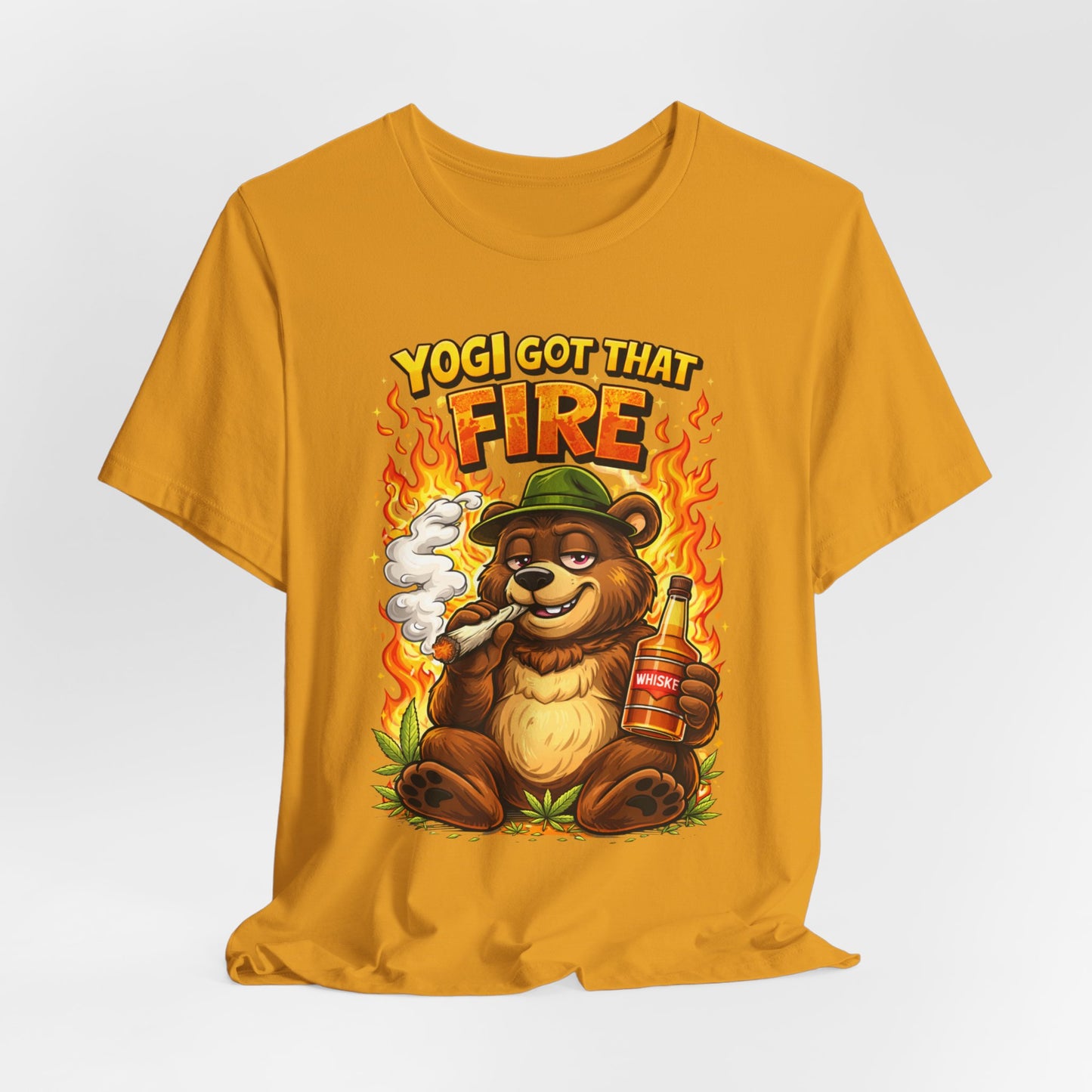 Yogi Got That Fire Bear T-Shirt — Funny Smoky Bear Graphic Tee
