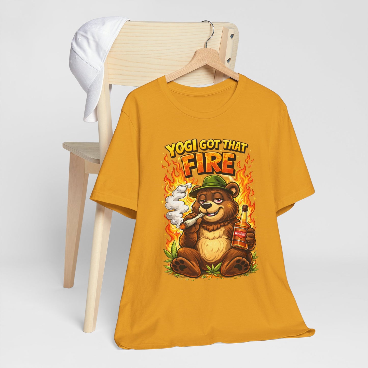 Yogi Got That Fire Bear T-Shirt — Funny Smoky Bear Graphic Tee