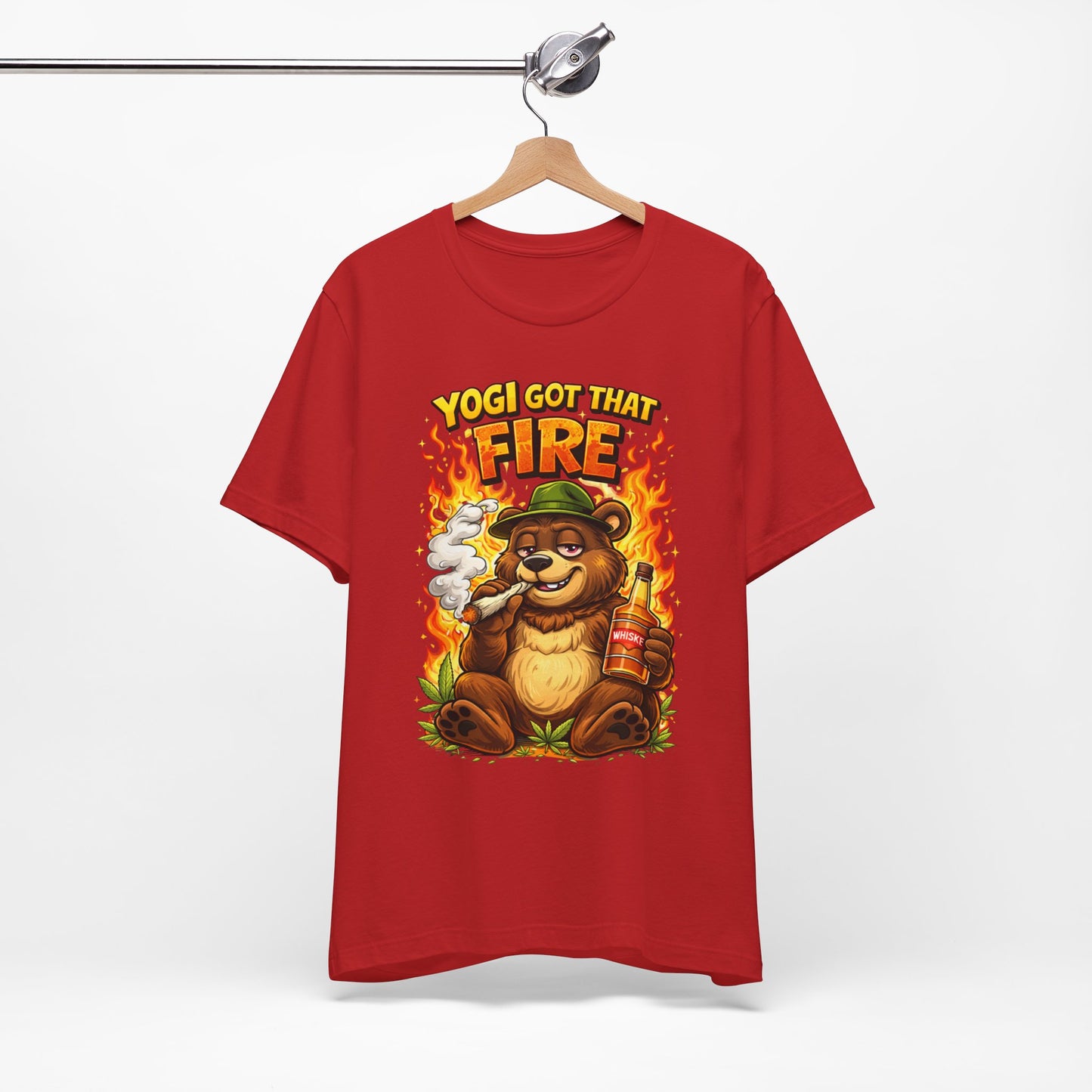Yogi Got That Fire Bear T-Shirt — Funny Smoky Bear Graphic Tee