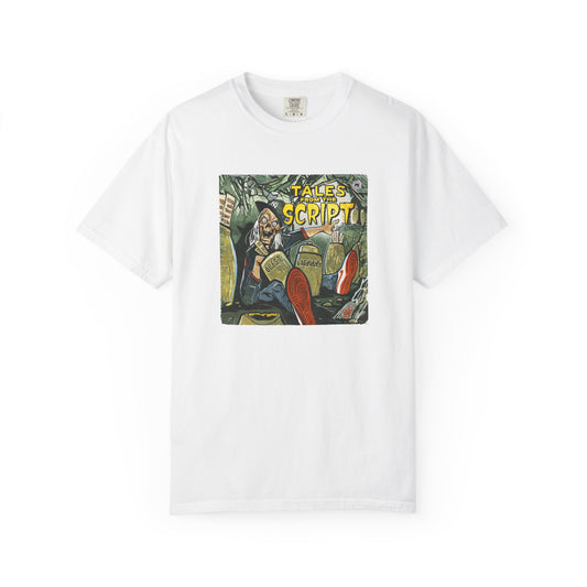 Cool Graphic T-Shirt - 'Tales from the Script' Album  Inspired  Design - Perfect for Comic and Horror Fans