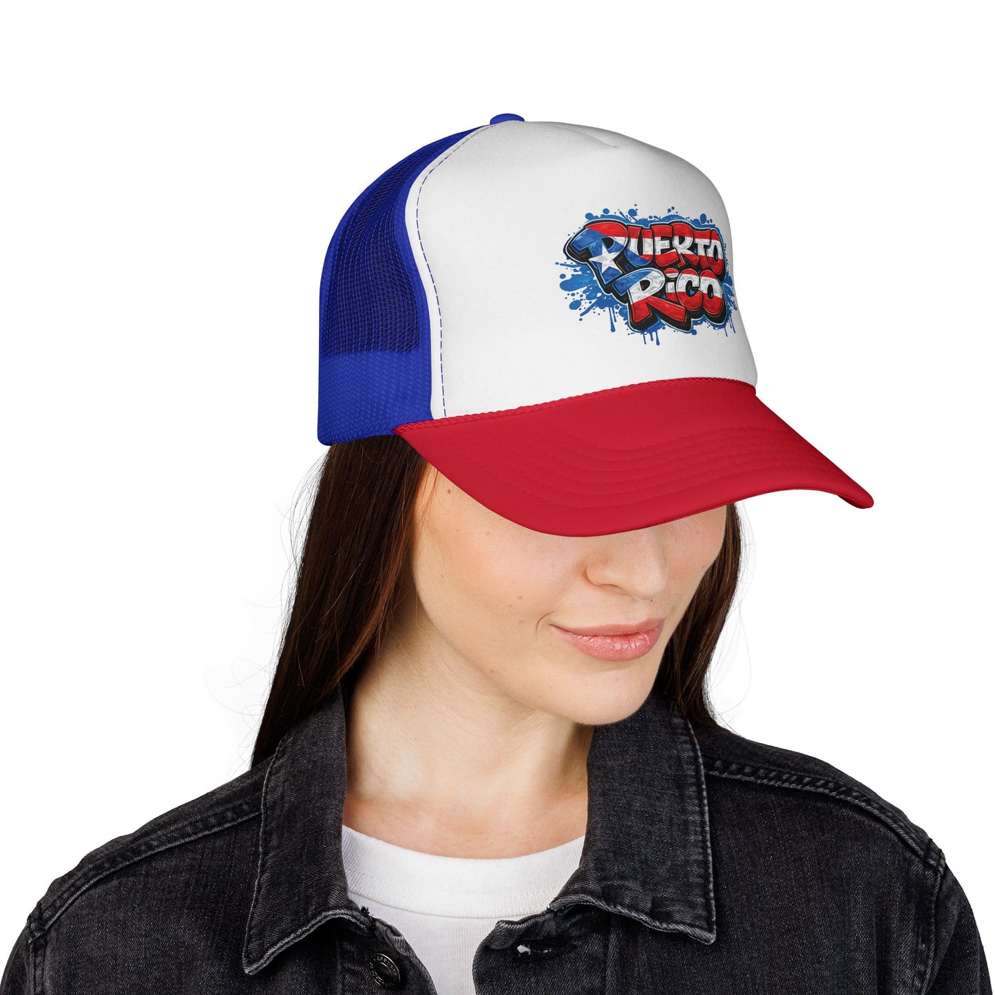 Puerto Rico Flag Trucker Cap – Pride Hat