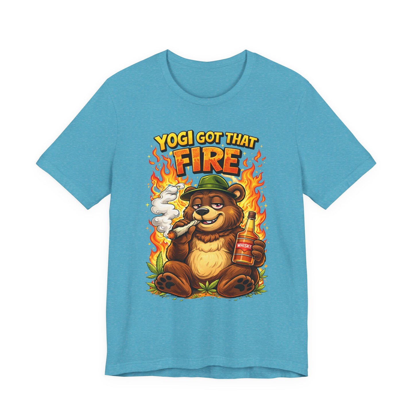 Yogi Got That Fire Bear T-Shirt — Funny Smoky Bear Graphic Tee