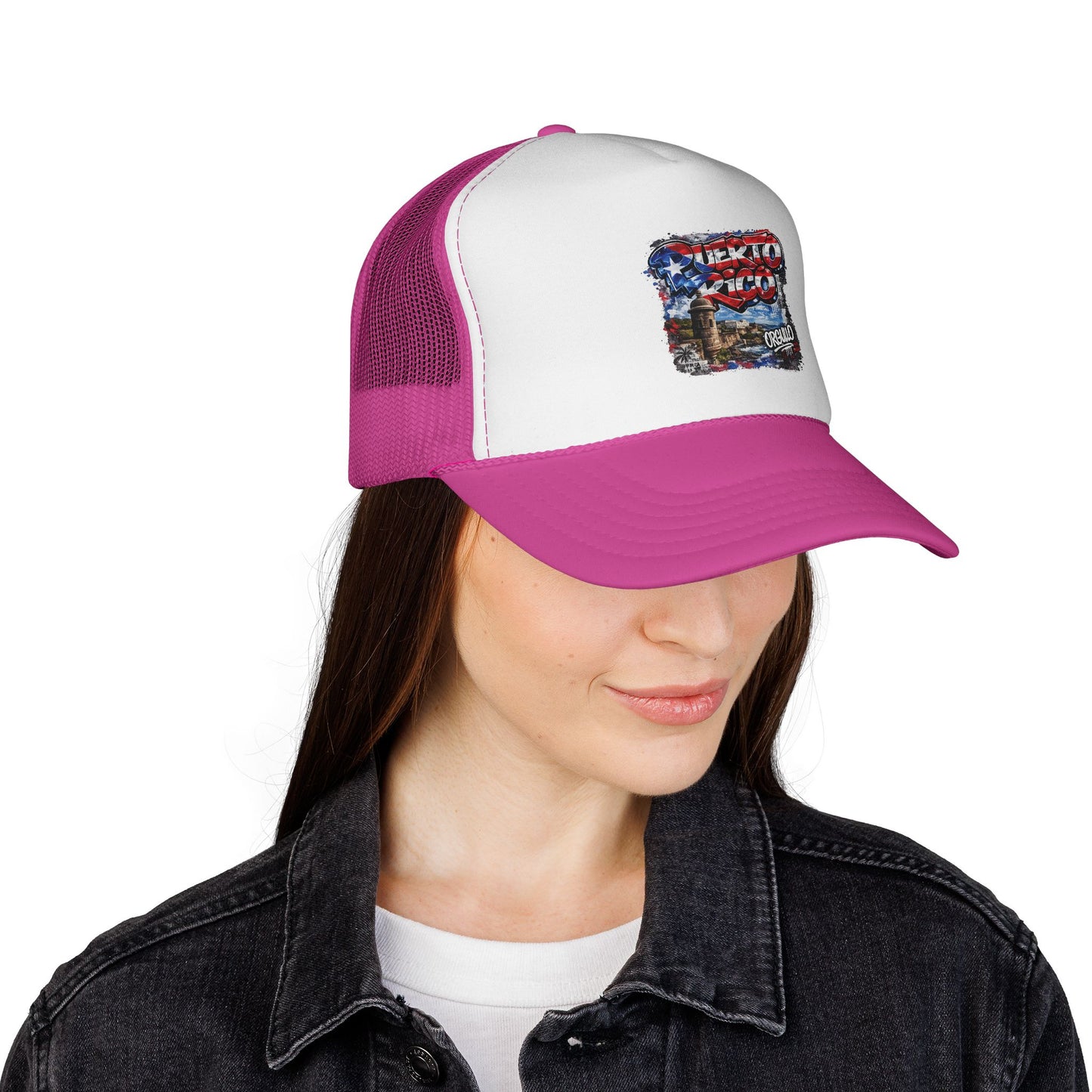 Puerto Rico Flag Trucker Cap