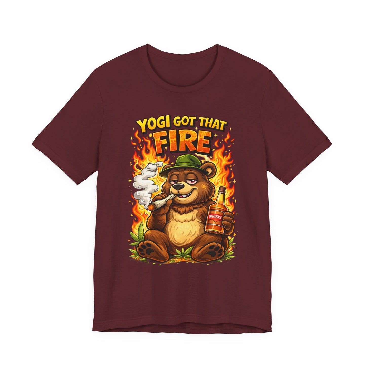 Yogi Got That Fire Bear T-Shirt — Funny Smoky Bear Graphic Tee