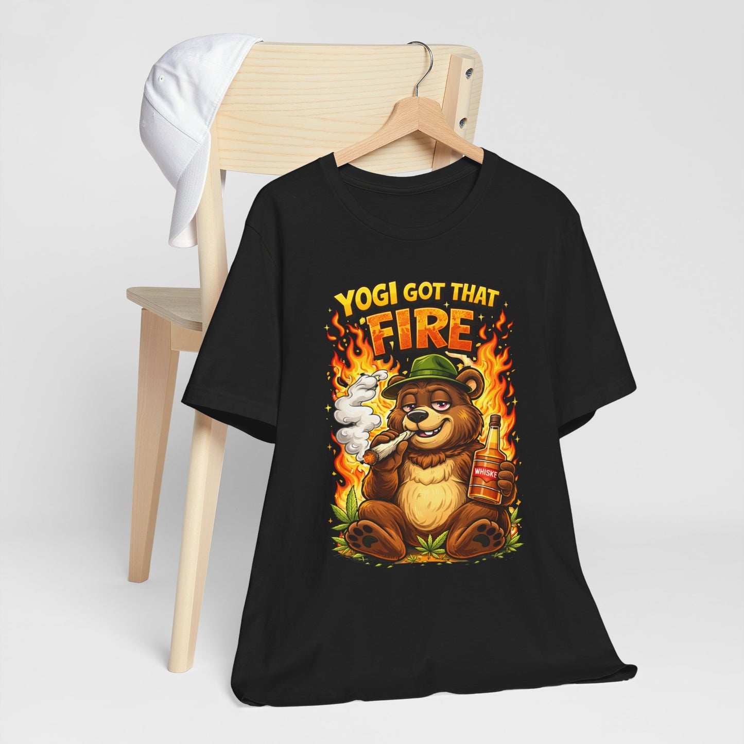 Yogi Got That Fire Bear T-Shirt — Funny Smoky Bear Graphic Tee