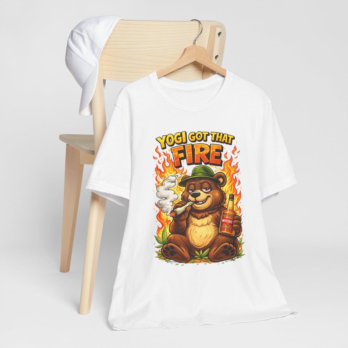 Yogi Got That Fire Bear T-Shirt — Funny Smoky Bear Graphic Tee