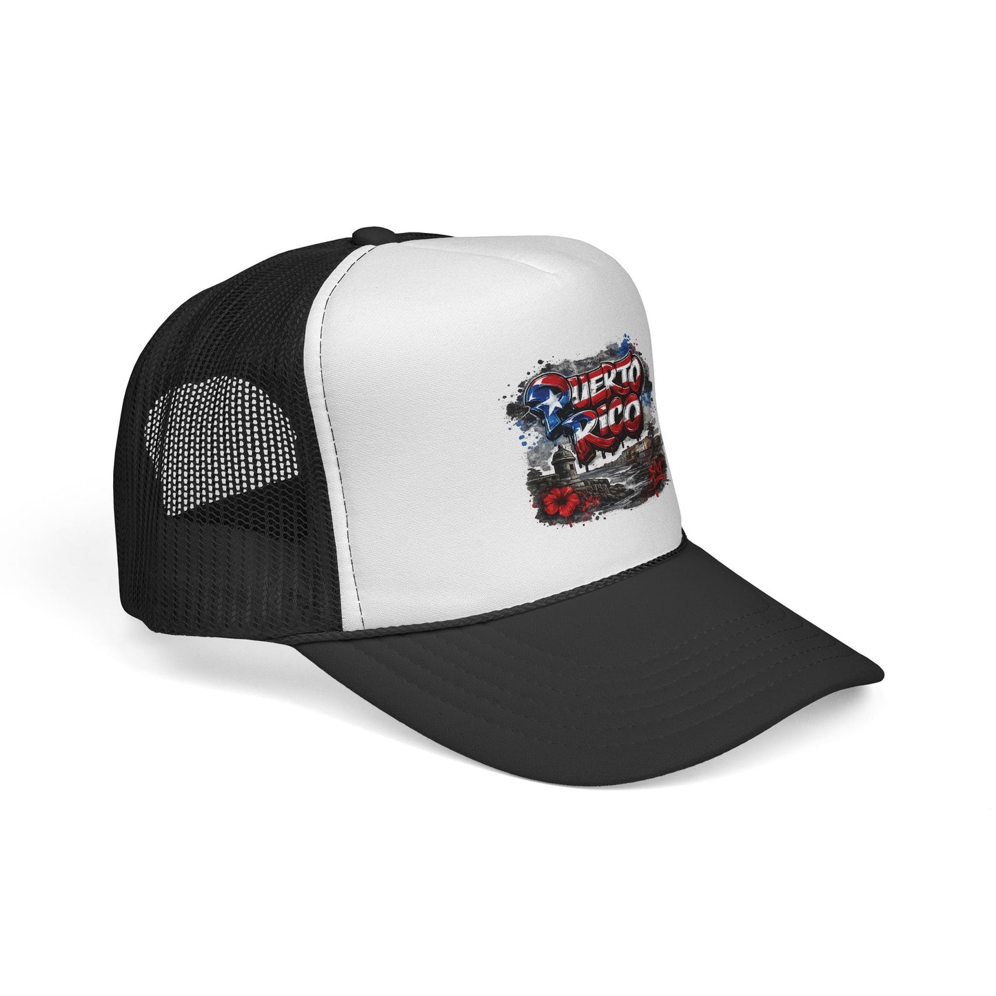 Puerto Rico Flag Trucker