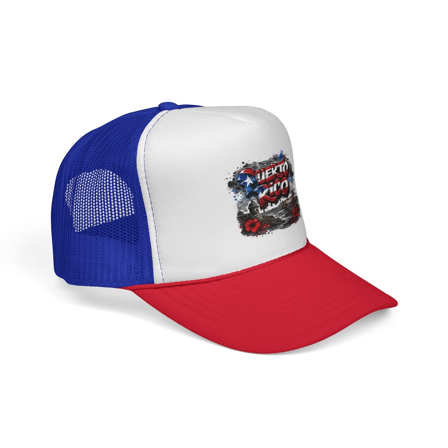 Puerto Rico Flag Trucker