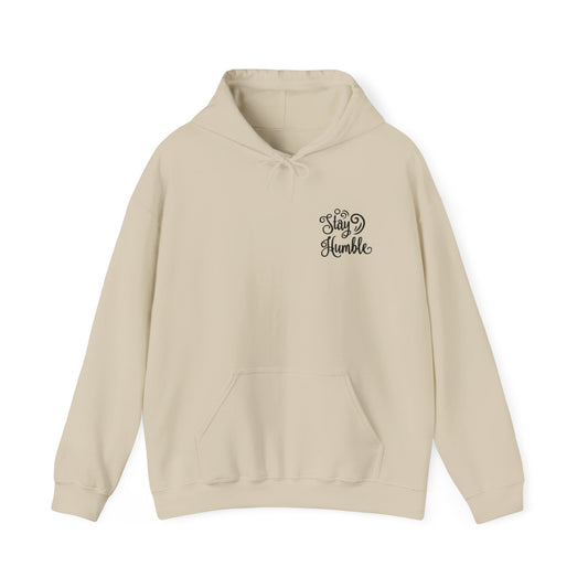 Embroidery Stay Humble Unisex Hoodie - Cozy Heavy Blend Sweatshirt for Everyday Wear