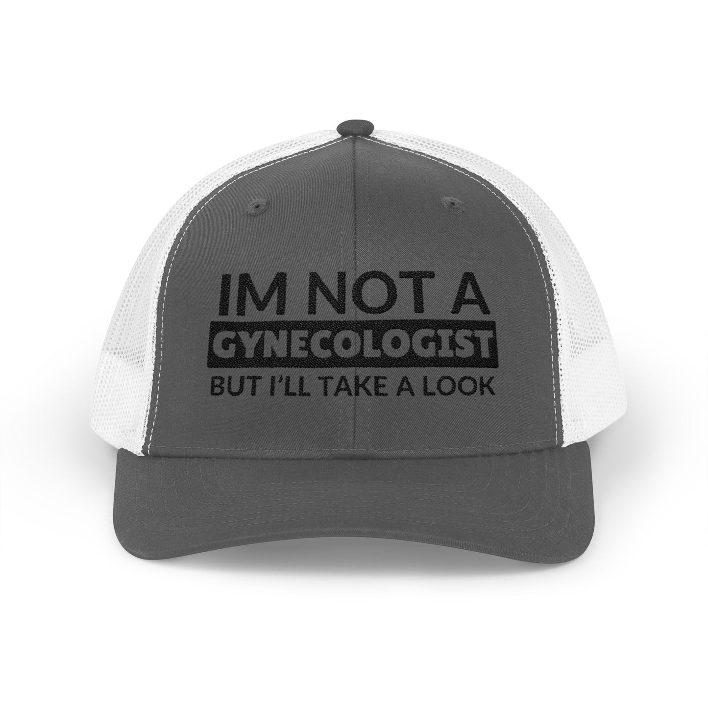 Humorous Snapback Trucker Cap - Fun Gift for Medical Professionals, Gynecologist Hat, Unique Cap, Doctor's Humor Gift, Nursing Cap, [...]