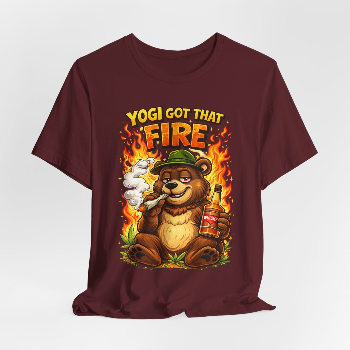 Yogi Got That Fire Bear T-Shirt — Funny Smoky Bear Graphic Tee