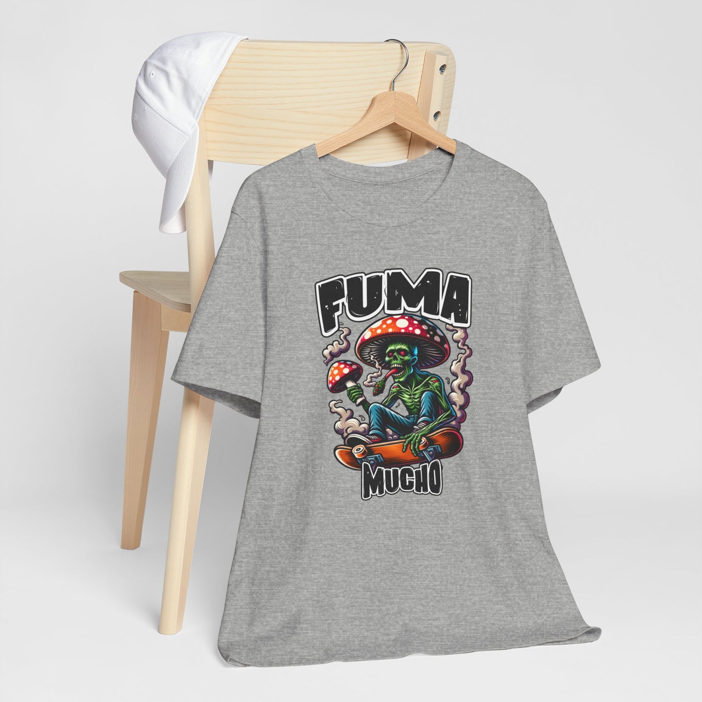 Fuma Mucho Mushroom Alien Tee
