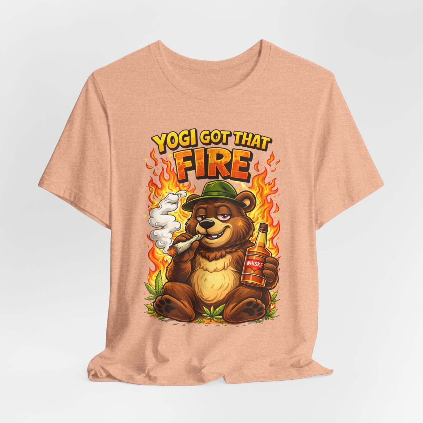 Yogi Got That Fire Bear T-Shirt — Funny Smoky Bear Graphic Tee