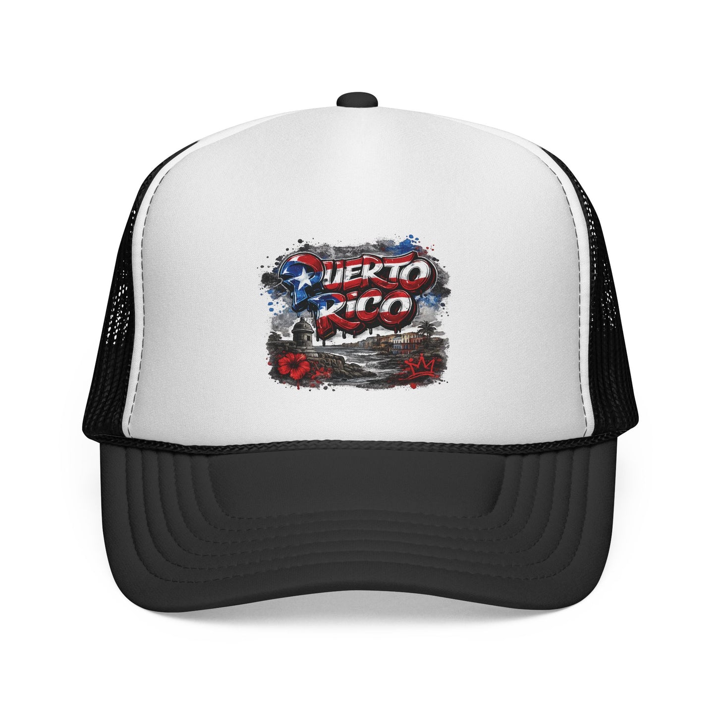 Puerto Rico Flag Trucker