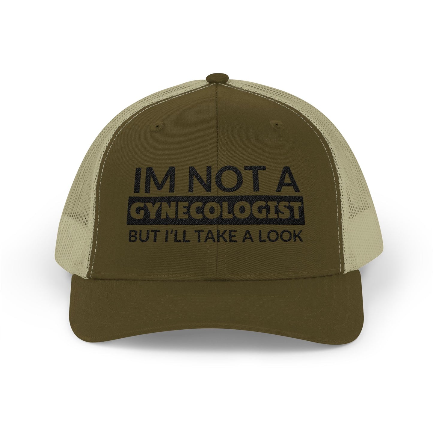 Humorous Snapback Trucker Cap - Fun Gift for Medical Professionals, Gynecologist Hat, Unique Cap, Doctor's Humor Gift, Nursing Cap, [...]