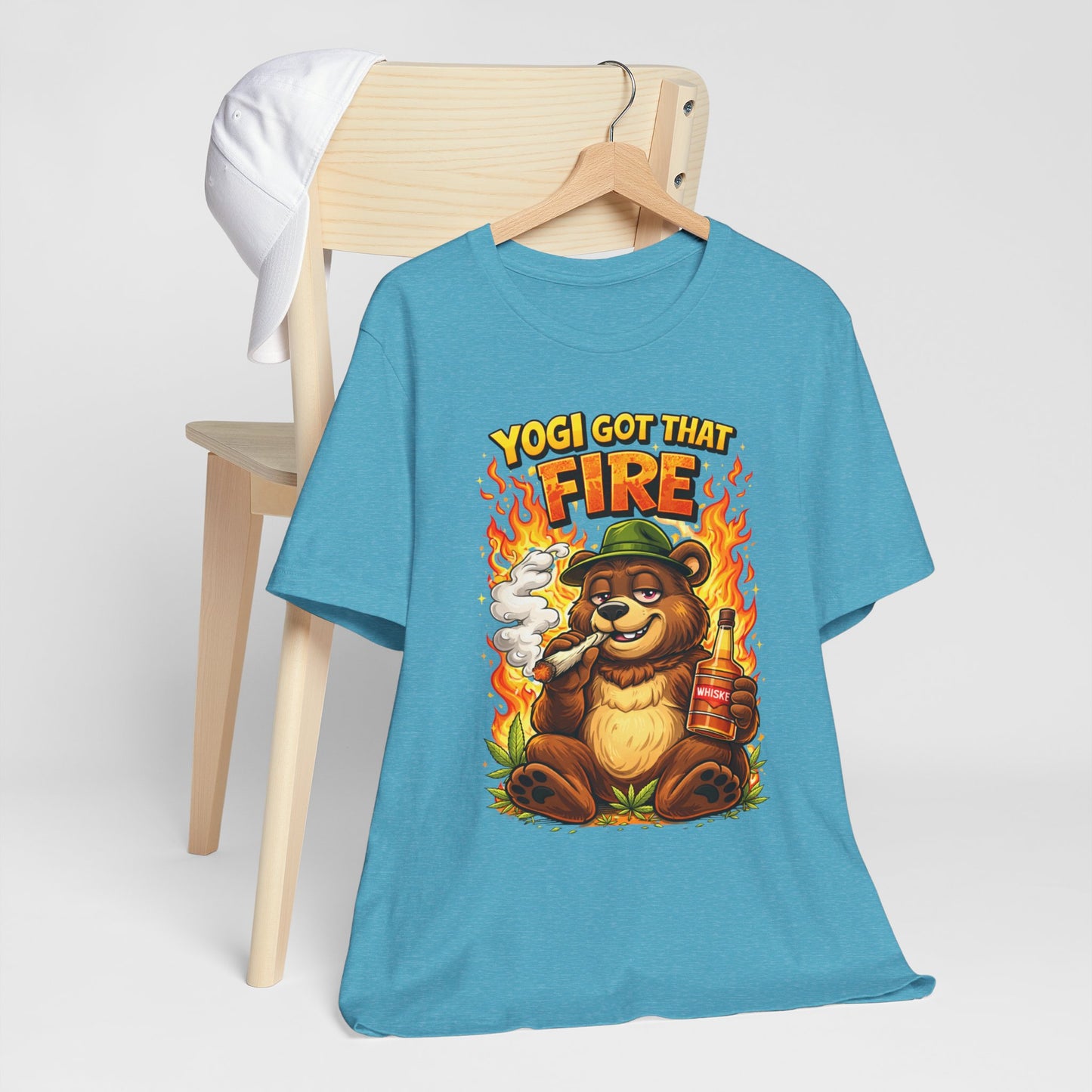 Yogi Got That Fire Bear T-Shirt — Funny Smoky Bear Graphic Tee
