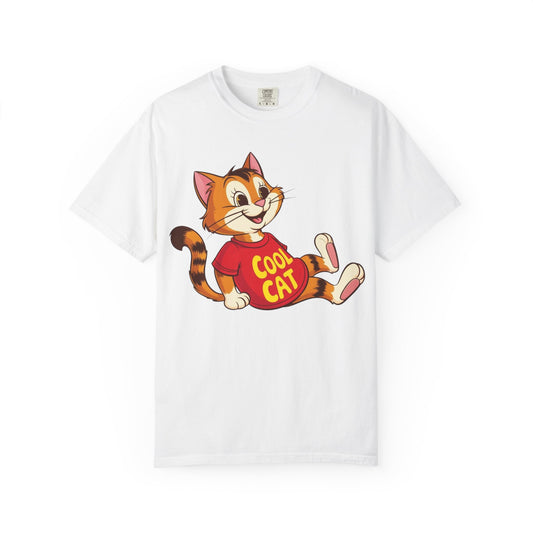 Cool Cat T-Shirt, Cute Cat Tee, Unisex Cotton Shirt for Cat Lovers, Fun Gift for Pet Owners, Casual Wear, Birthday Present