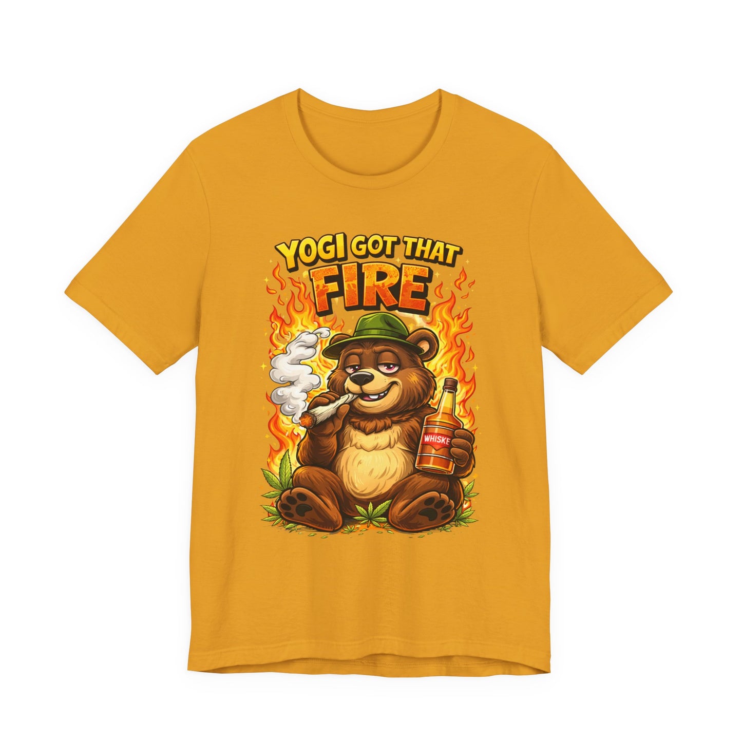 Yogi Got That Fire Bear T-Shirt — Funny Smoky Bear Graphic Tee