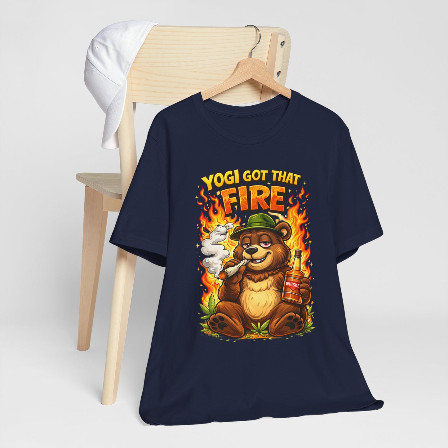 Yogi Got That Fire Bear T-Shirt — Funny Smoky Bear Graphic Tee
