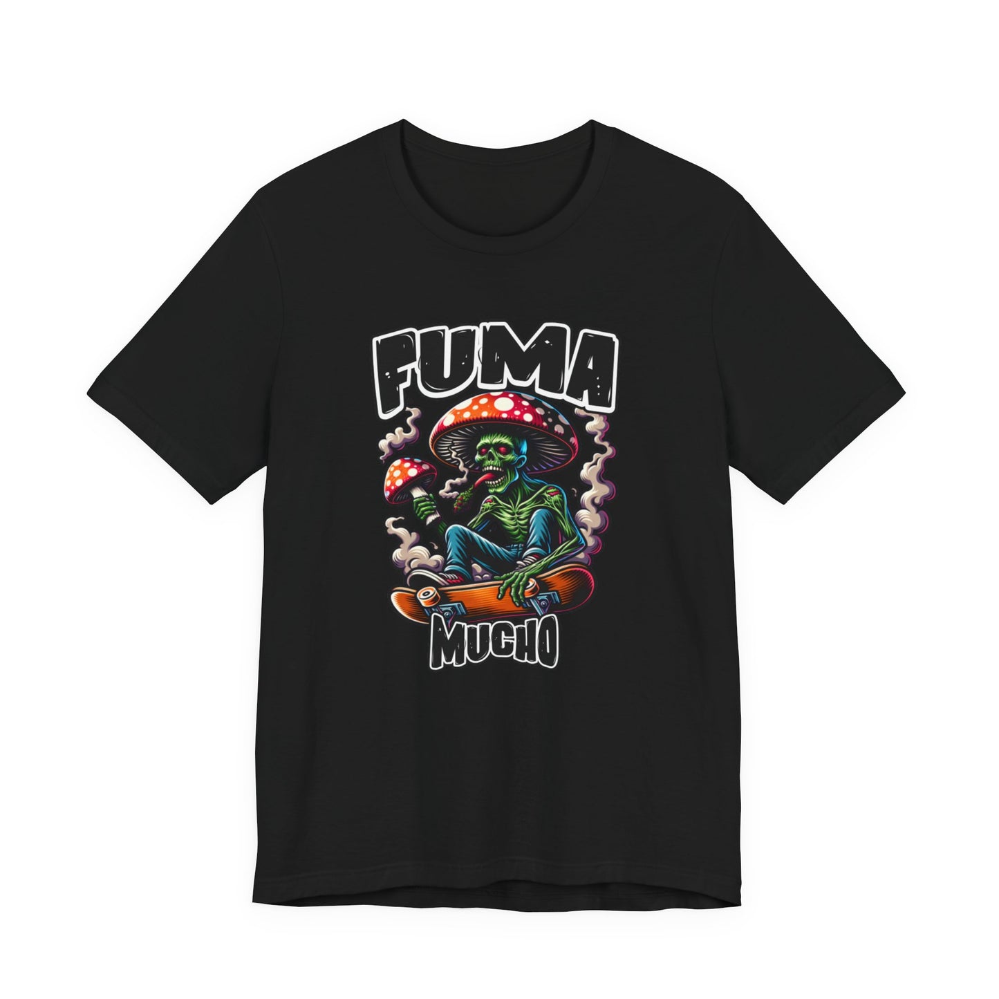 Fuma Mucho Mushroom Alien Tee