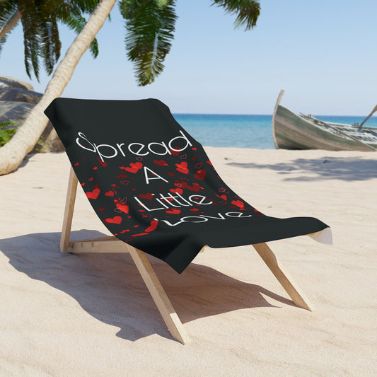 Romantic Beach Towel - Spread A Little Love