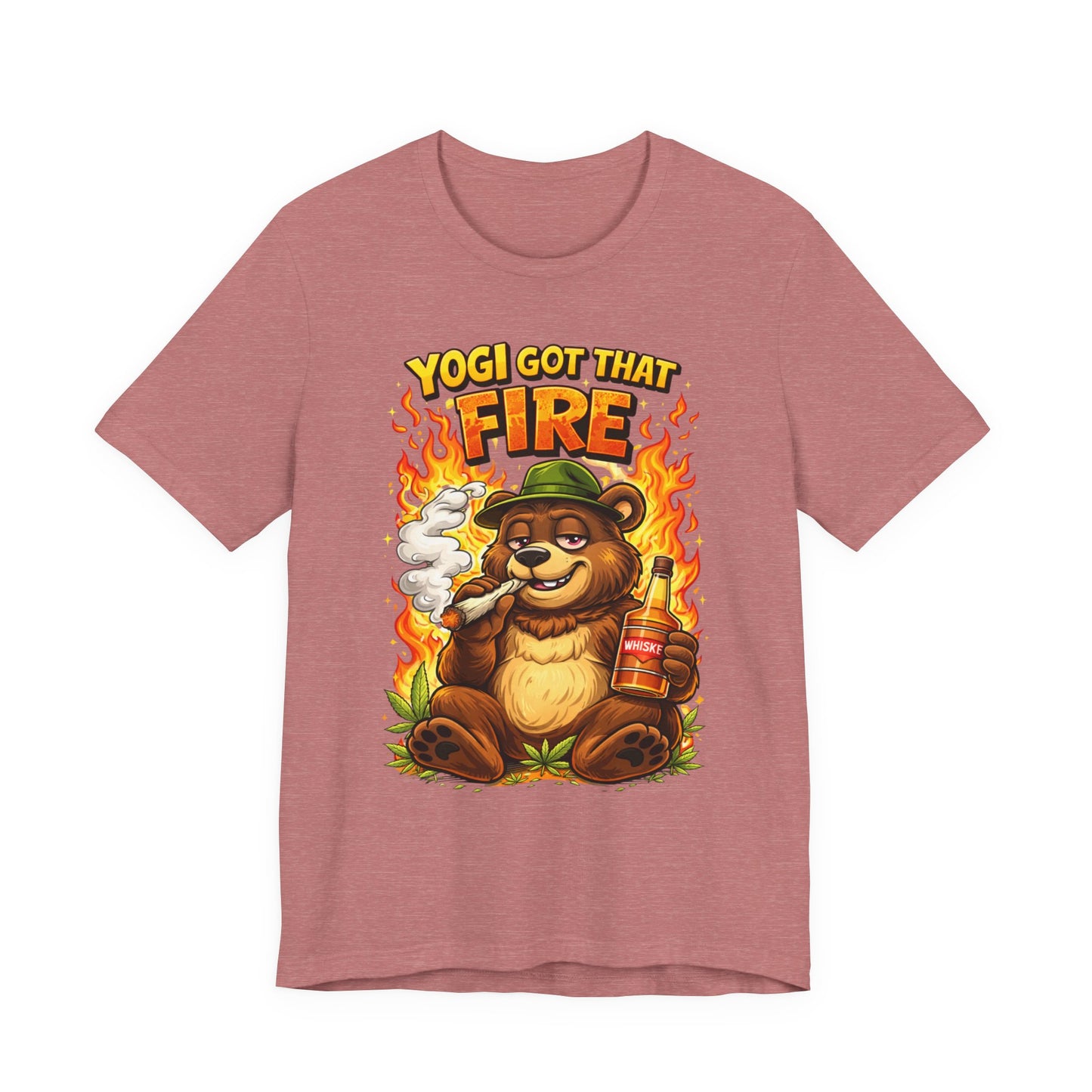 Yogi Got That Fire Bear T-Shirt — Funny Smoky Bear Graphic Tee