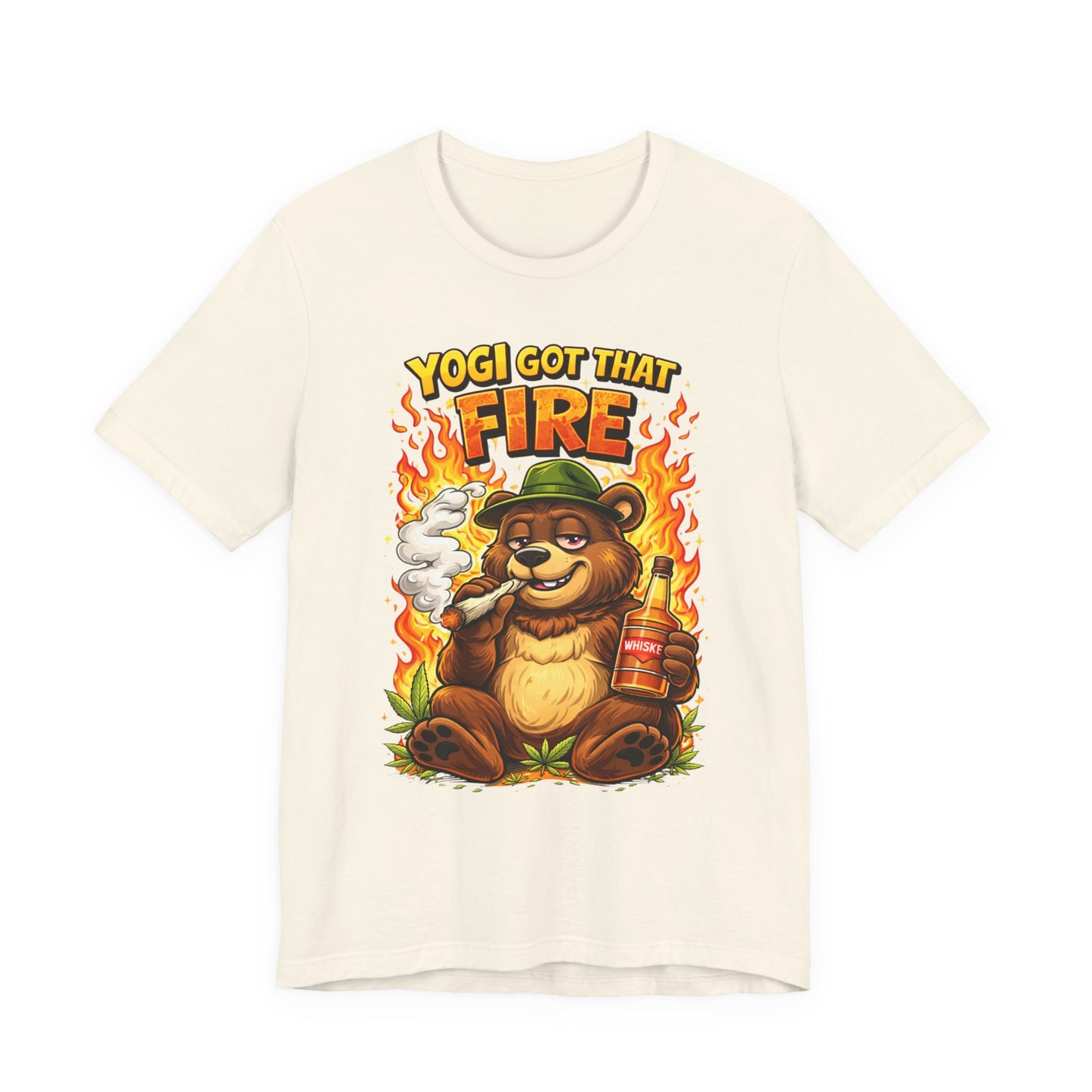 Yogi Got That Fire Bear T-Shirt — Funny Smoky Bear Graphic Tee