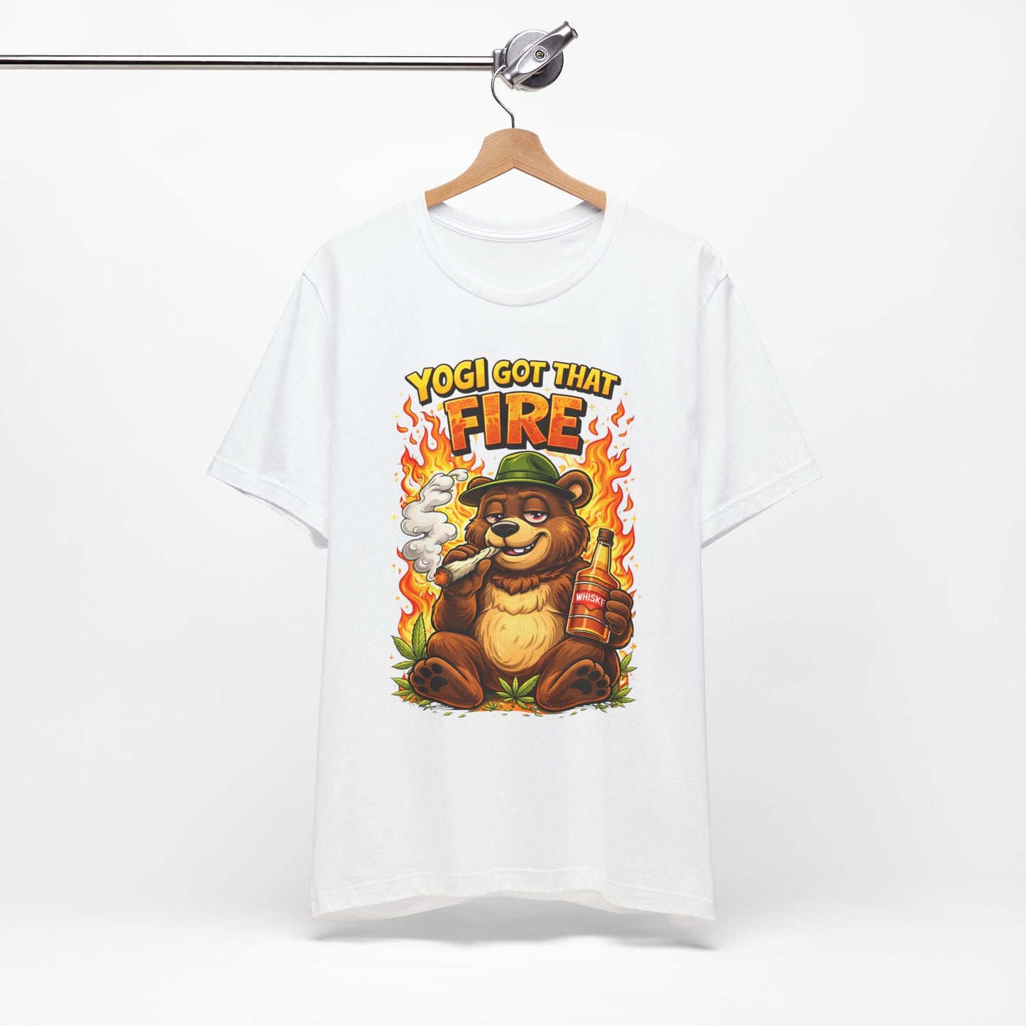 Yogi Got That Fire Bear T-Shirt — Funny Smoky Bear Graphic Tee