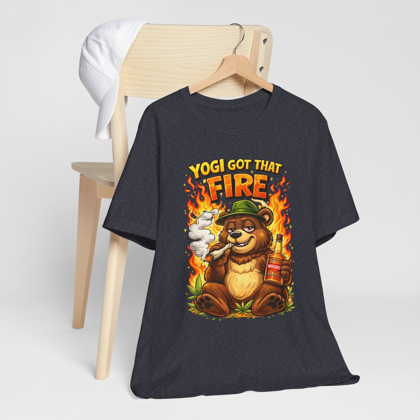 Yogi Got That Fire Bear T-Shirt — Funny Smoky Bear Graphic Tee