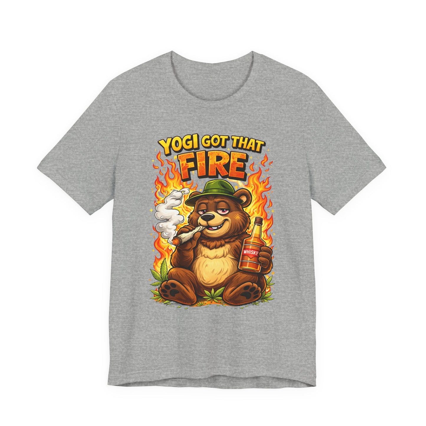 Yogi Got That Fire Bear T-Shirt — Funny Smoky Bear Graphic Tee
