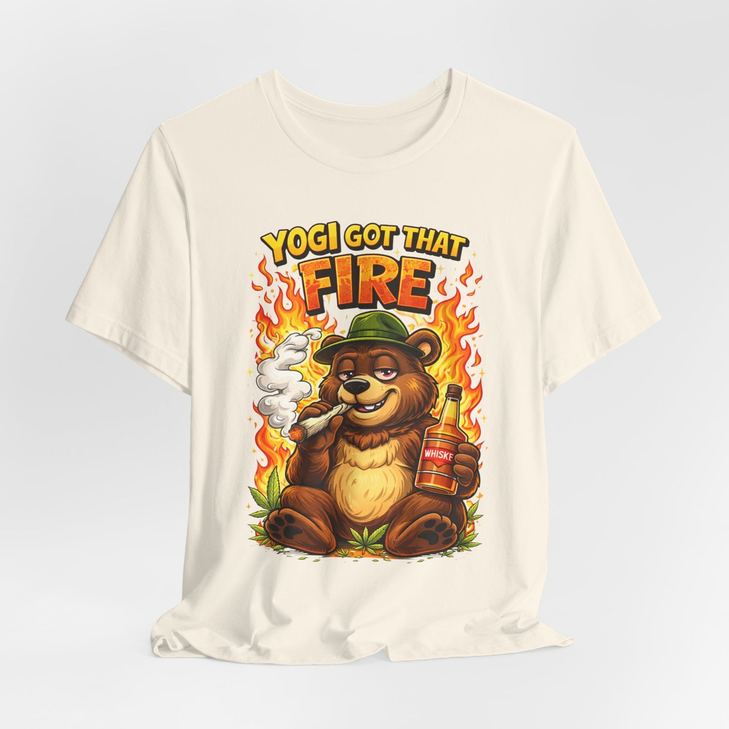 Yogi Got That Fire Bear T-Shirt — Funny Smoky Bear Graphic Tee