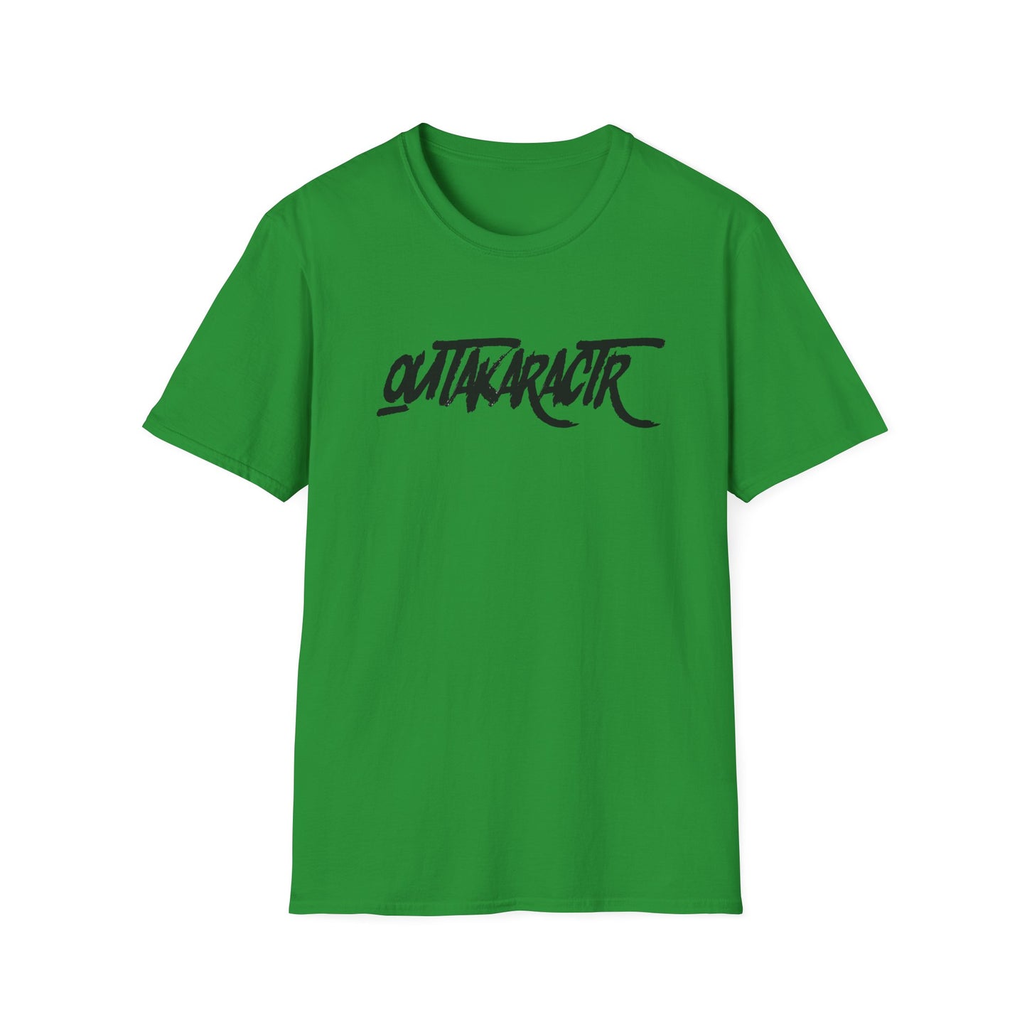 OuTaKaRaCtR logo Unisex Softstyle T-Shirt - Outta Character Graphic Tee for Casual Wear