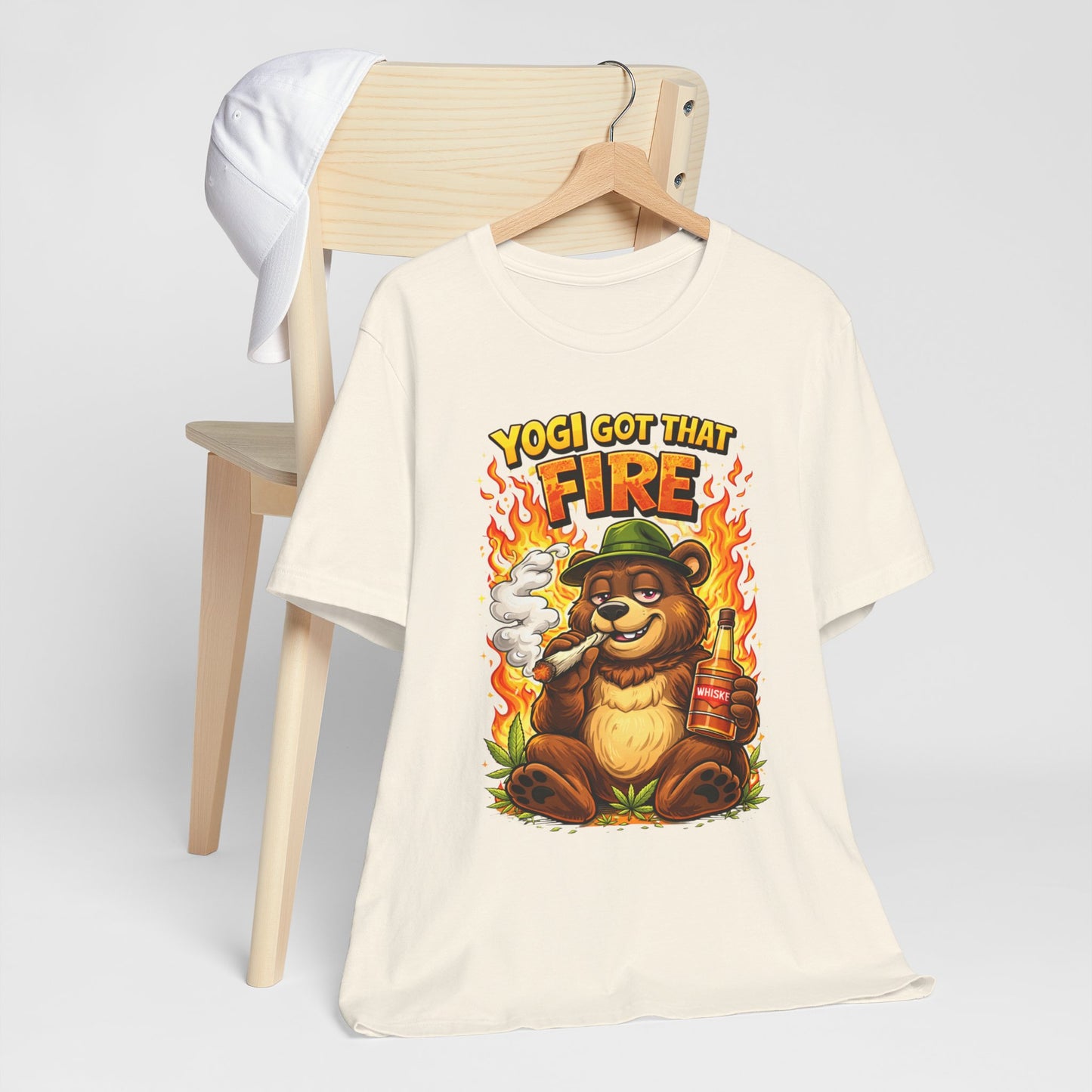 Yogi Got That Fire Bear T-Shirt — Funny Smoky Bear Graphic Tee