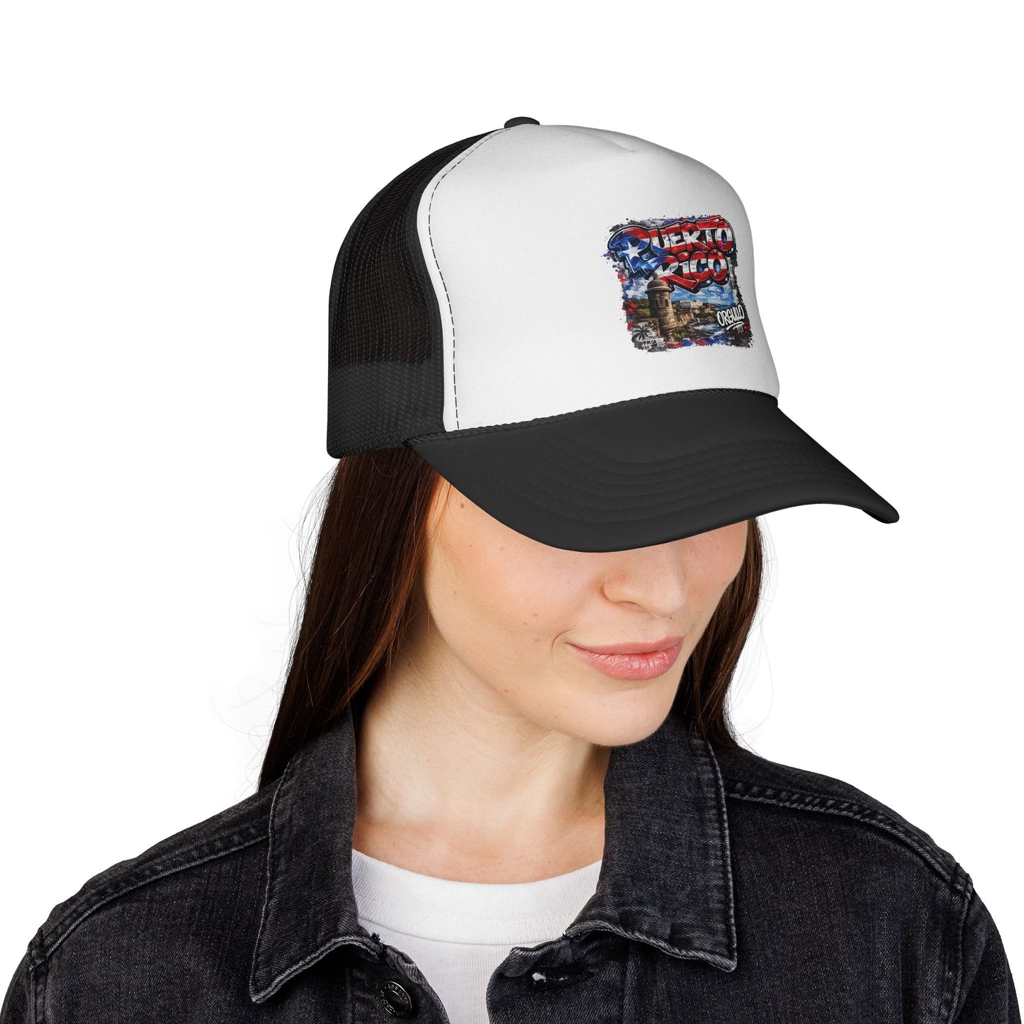 Puerto Rico Flag Trucker Cap