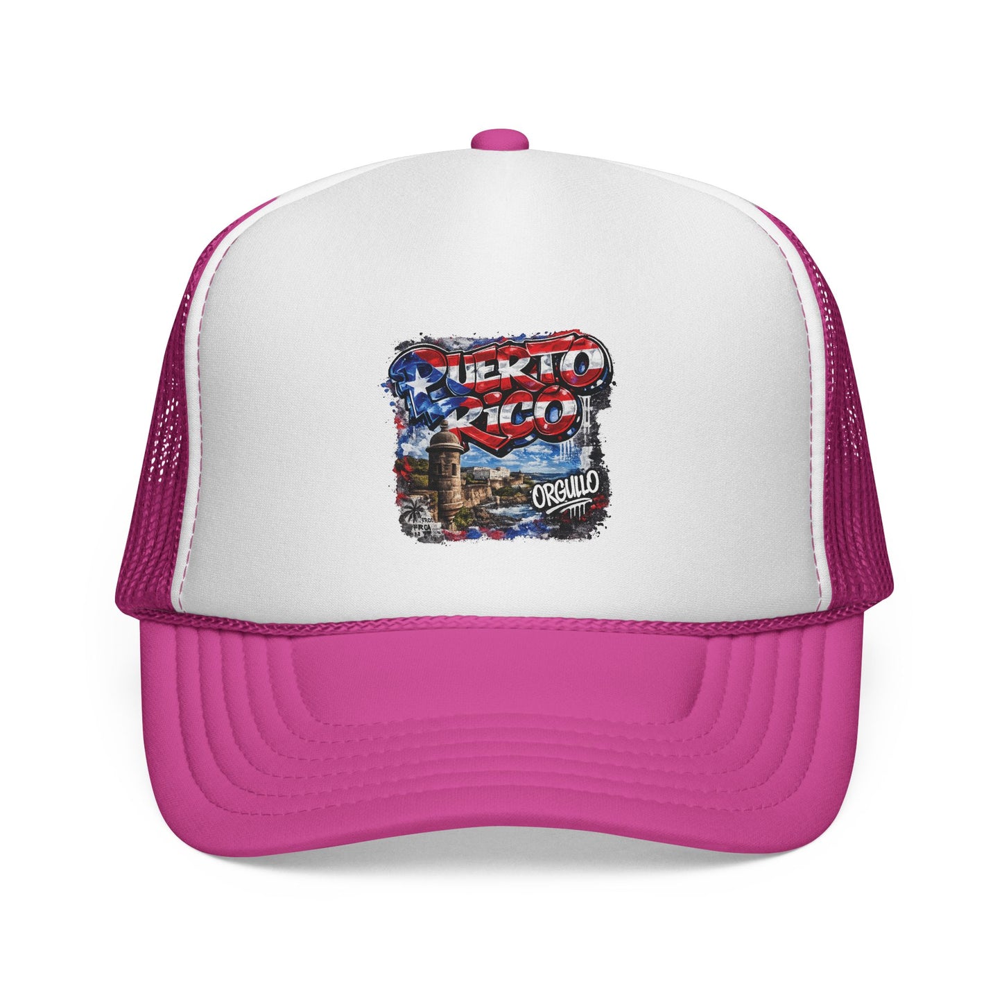 Puerto Rico Flag Trucker Cap