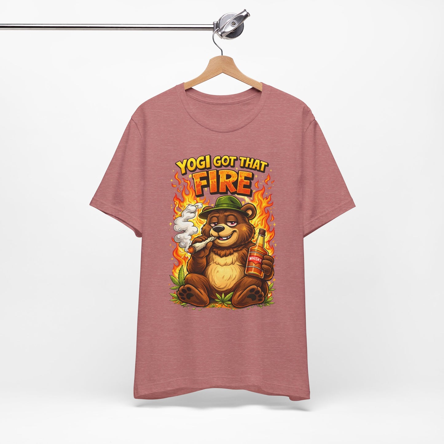 Yogi Got That Fire Bear T-Shirt — Funny Smoky Bear Graphic Tee