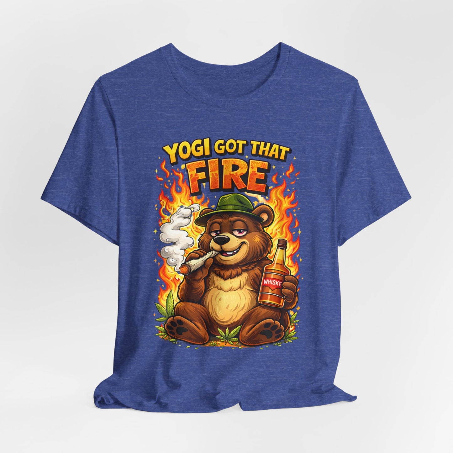 Yogi Got That Fire Bear T-Shirt — Funny Smoky Bear Graphic Tee