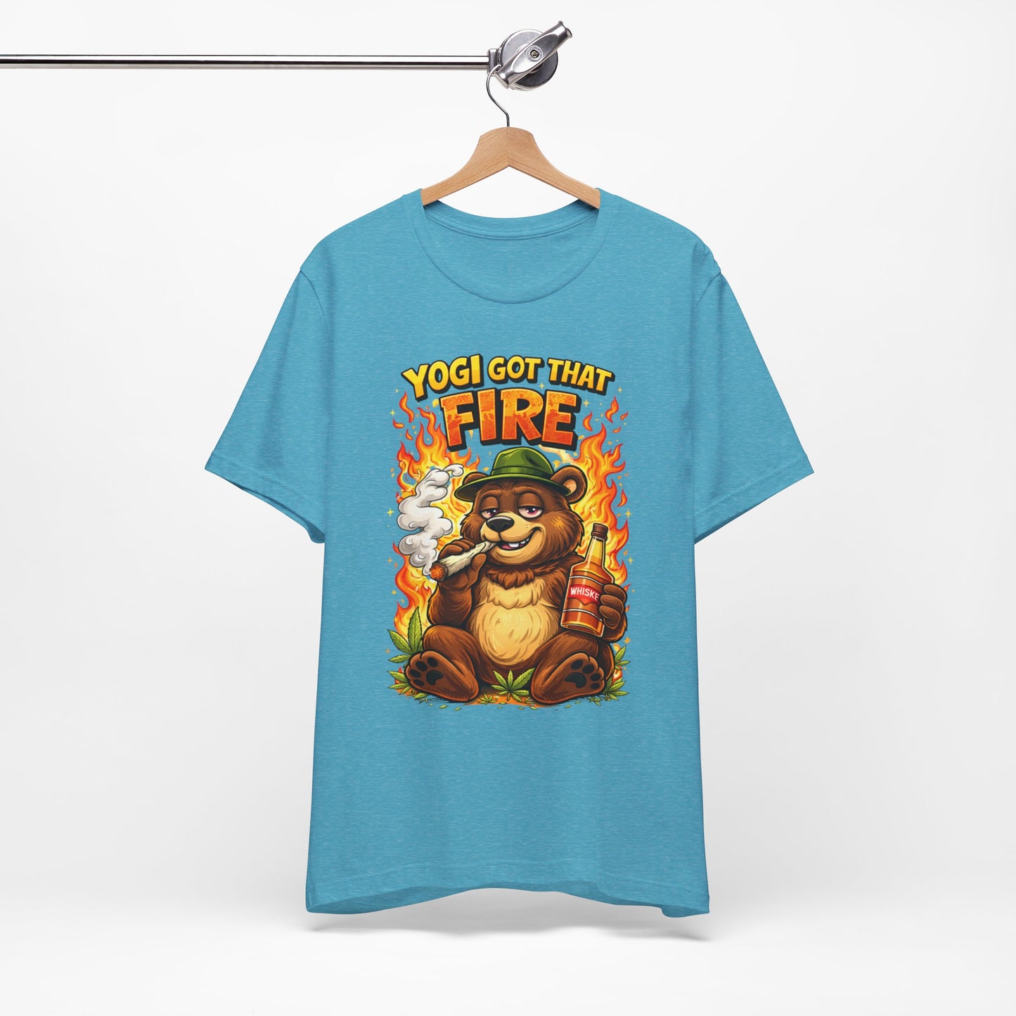 Yogi Got That Fire Bear T-Shirt — Funny Smoky Bear Graphic Tee