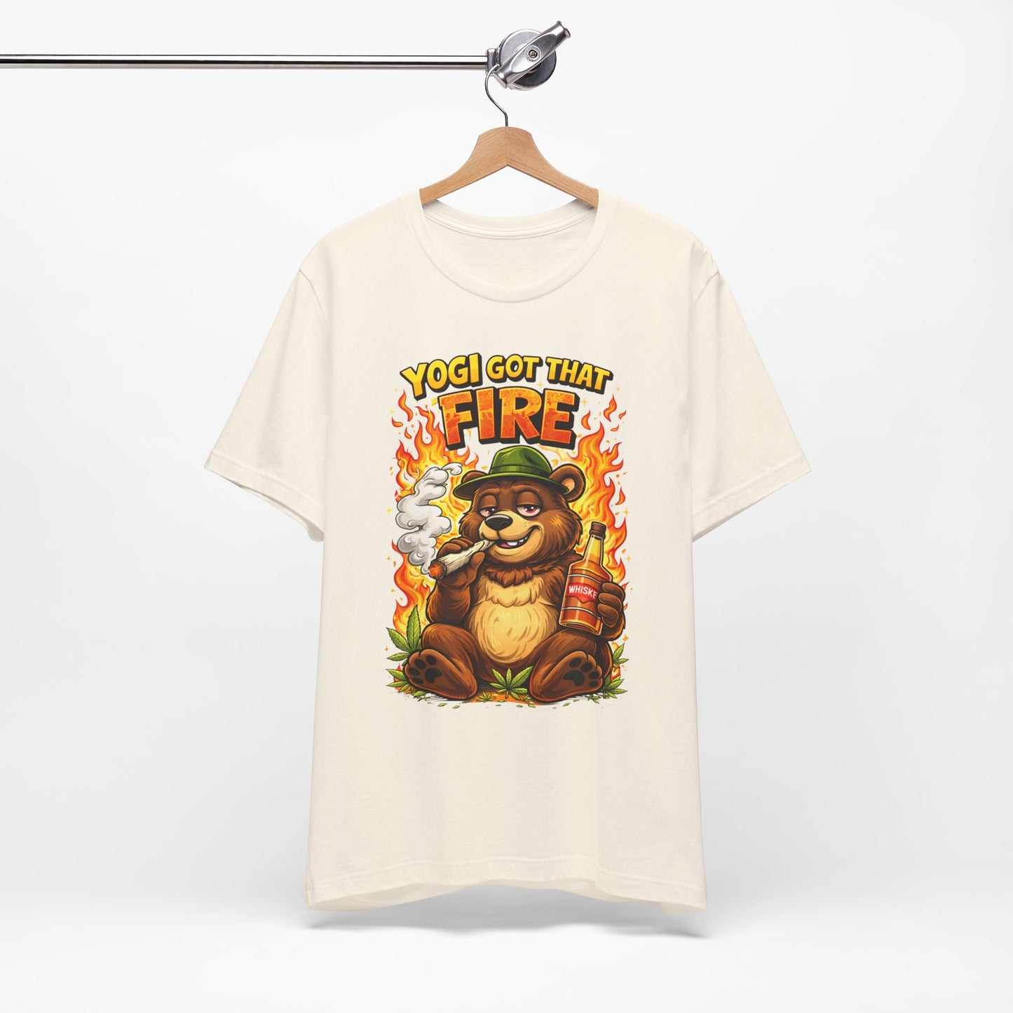 Yogi Got That Fire Bear T-Shirt — Funny Smoky Bear Graphic Tee