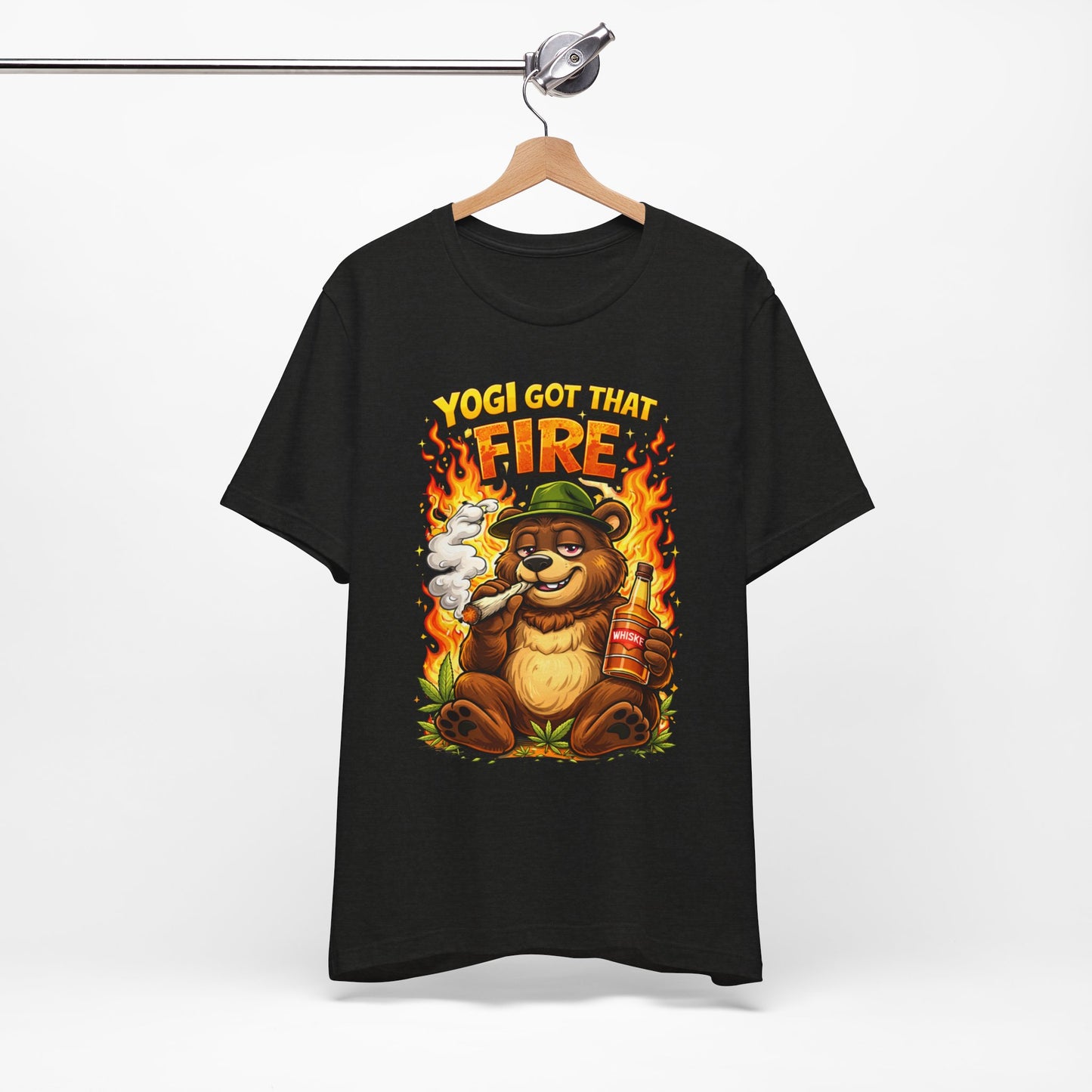 Yogi Got That Fire Bear T-Shirt — Funny Smoky Bear Graphic Tee