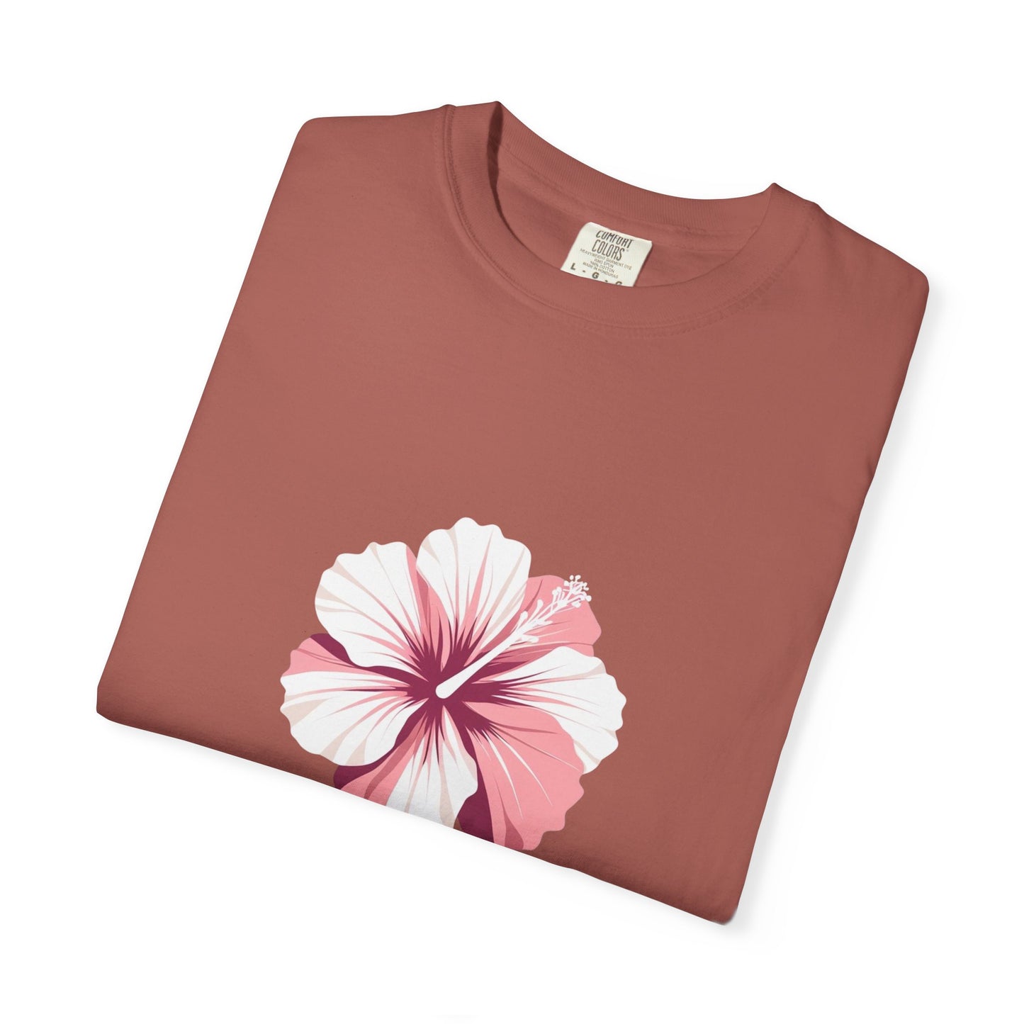 Floral Summer Vibes T-Shirt - Casual Tee, Relaxed Fit, Gift for Mom, Vacation Outfit, Beachwear