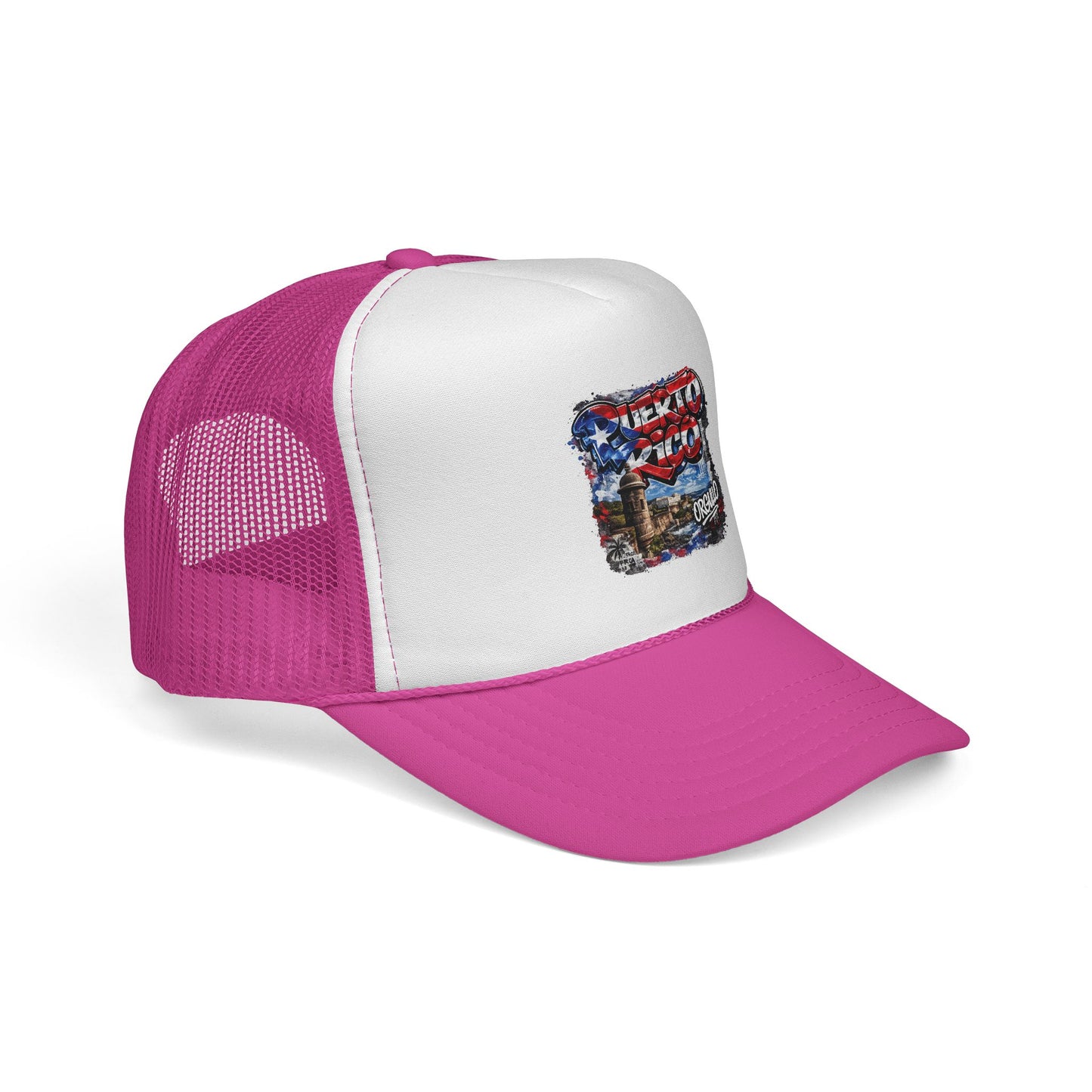 Puerto Rico Flag Trucker Cap