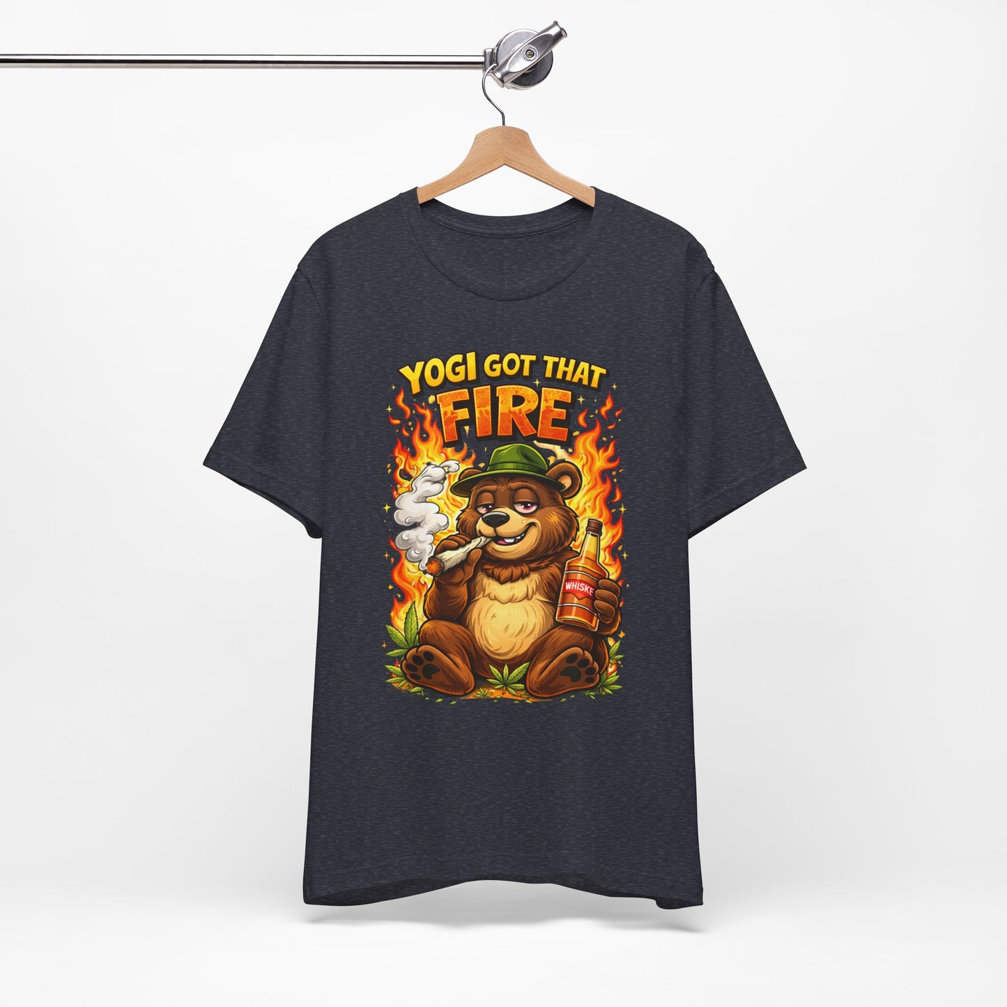 Yogi Got That Fire Bear T-Shirt — Funny Smoky Bear Graphic Tee
