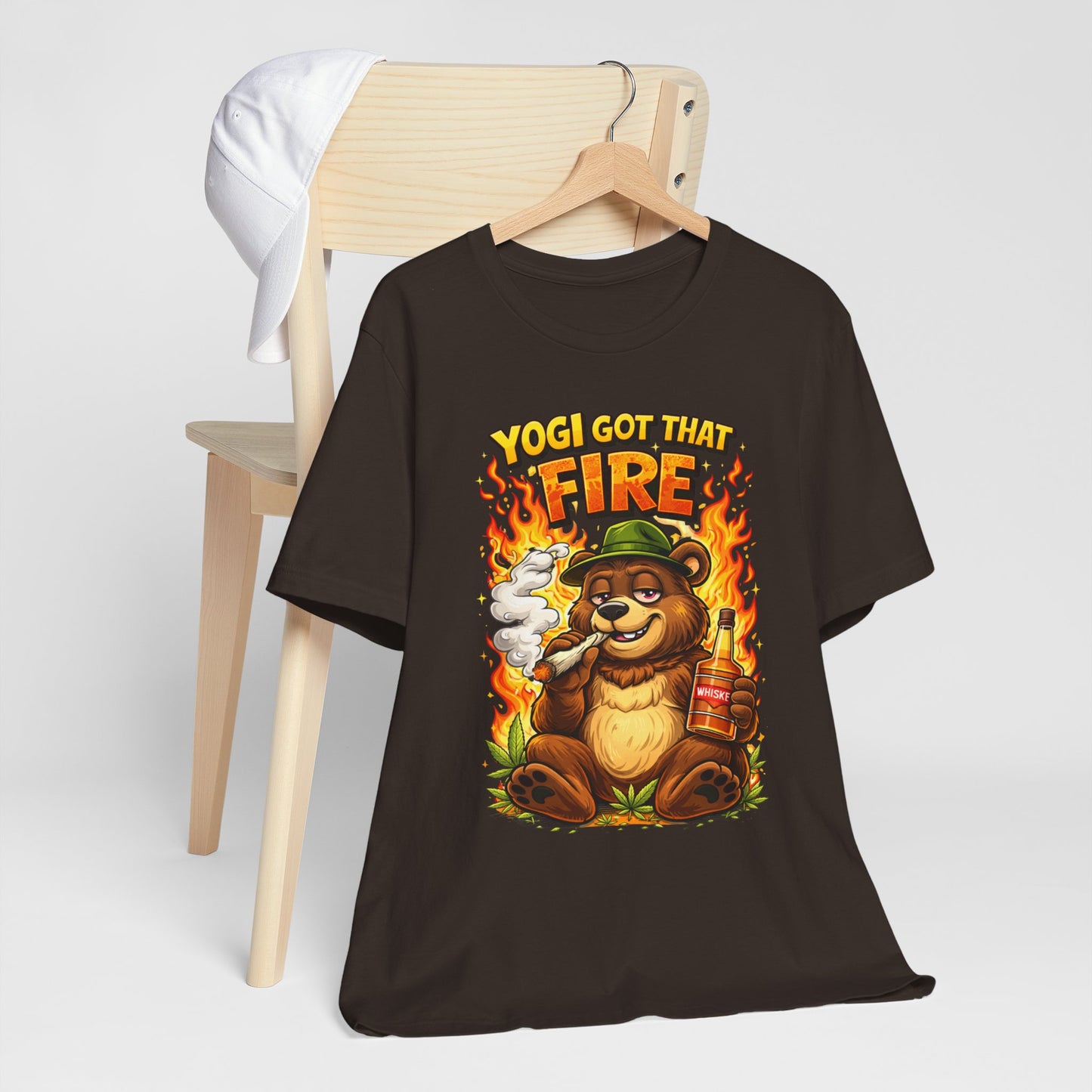 Yogi Got That Fire Bear T-Shirt — Funny Smoky Bear Graphic Tee