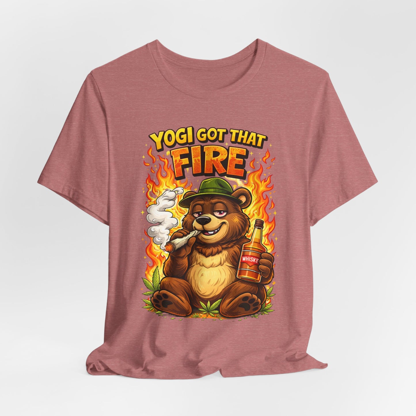 Yogi Got That Fire Bear T-Shirt — Funny Smoky Bear Graphic Tee