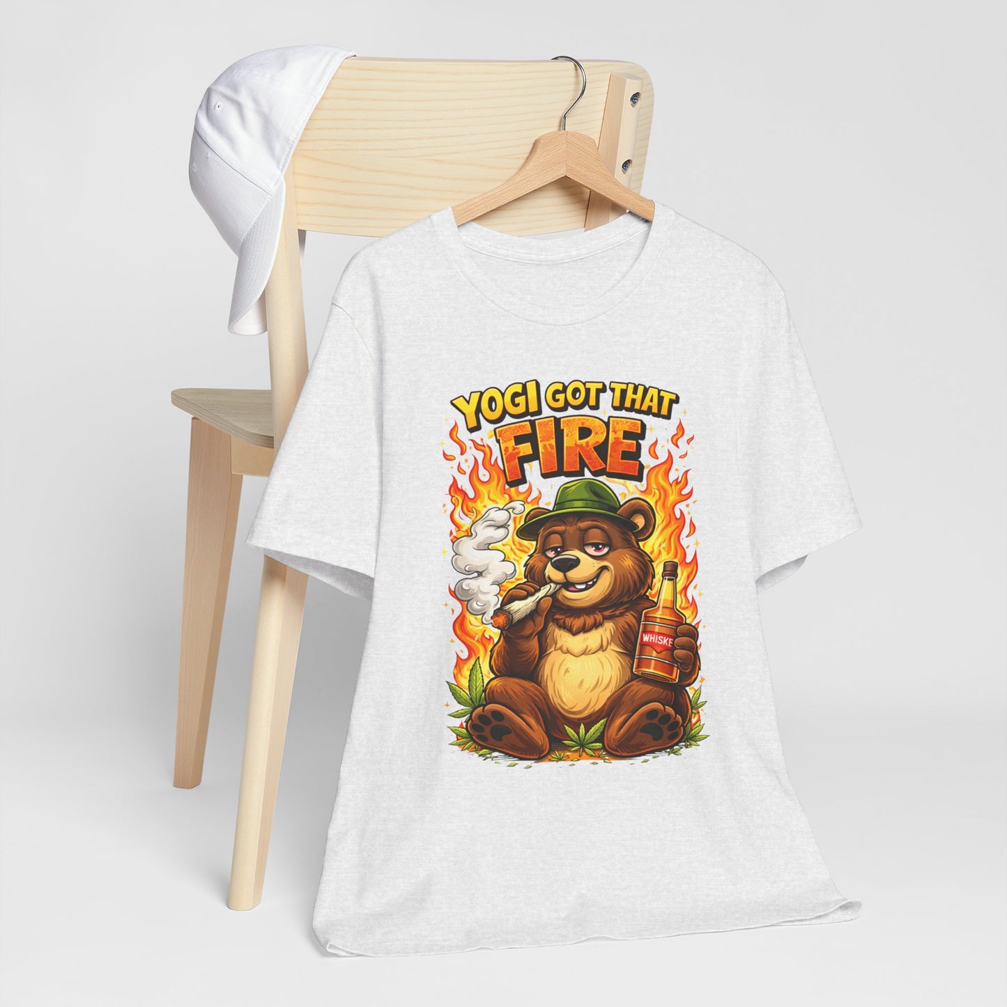 Yogi Got That Fire Bear T-Shirt — Funny Smoky Bear Graphic Tee